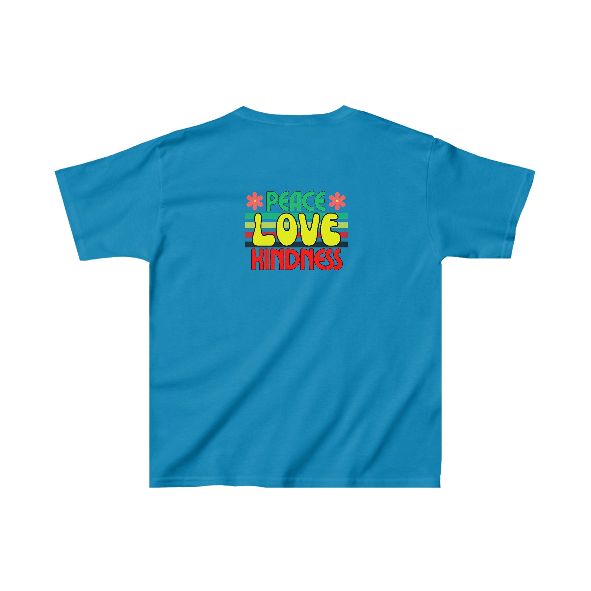 Peel Here Children's "Peace, Love, Kindness" T-Shirt