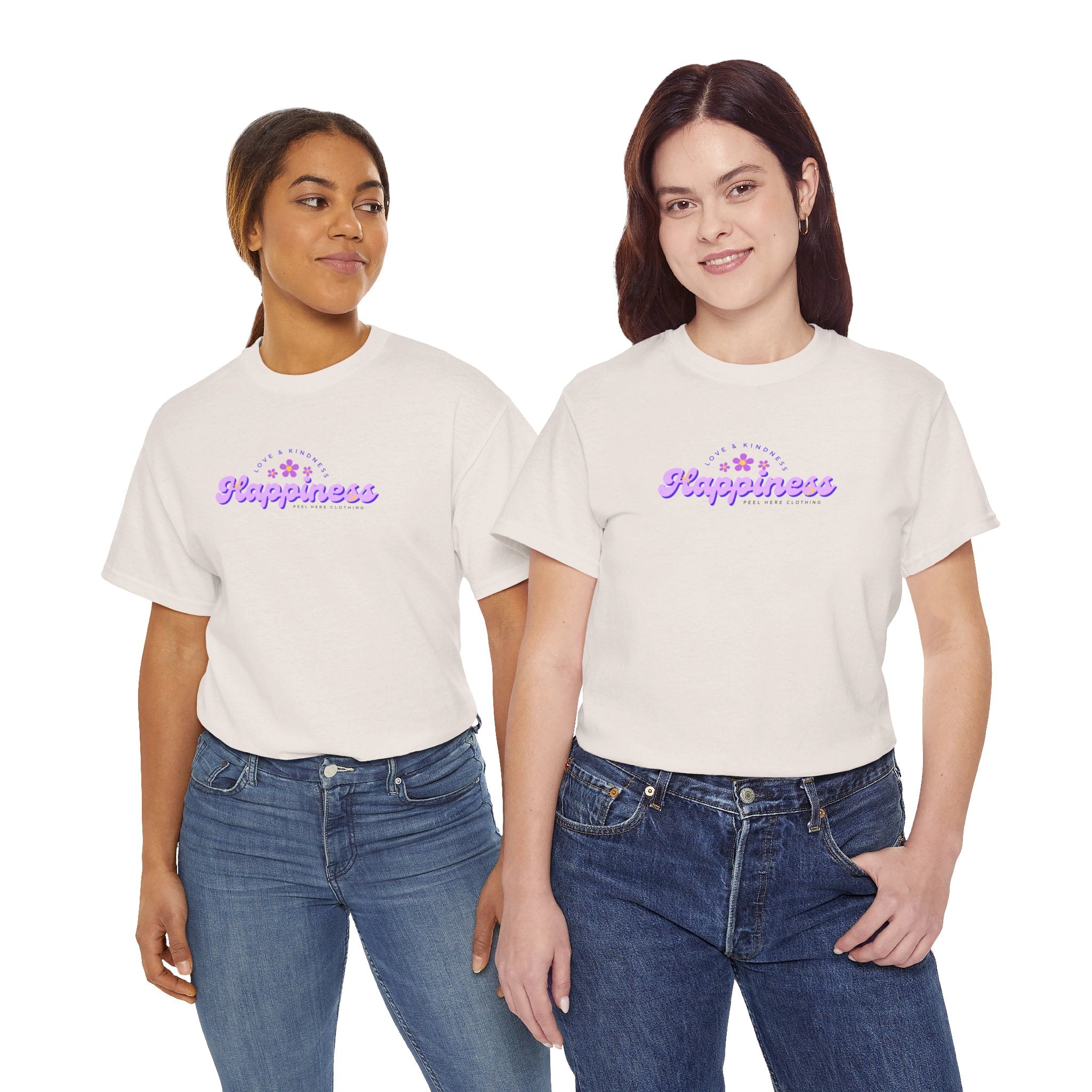 Peel Here Clothing Women's "Happiness"