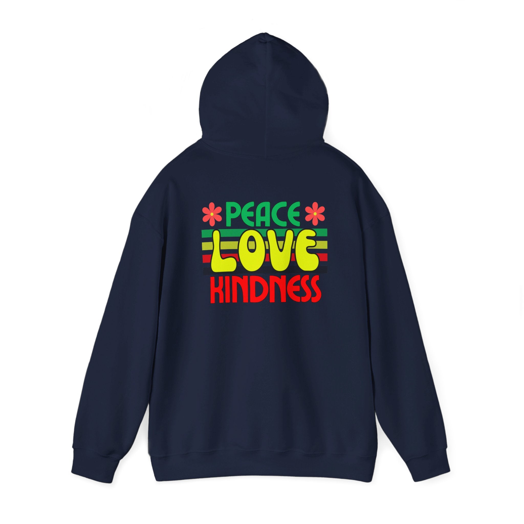 Peel Here Clothing's Peace Love Kindness Hoodie