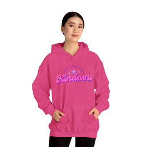 Peel Here Clothing's Kindness Hoodie (front)