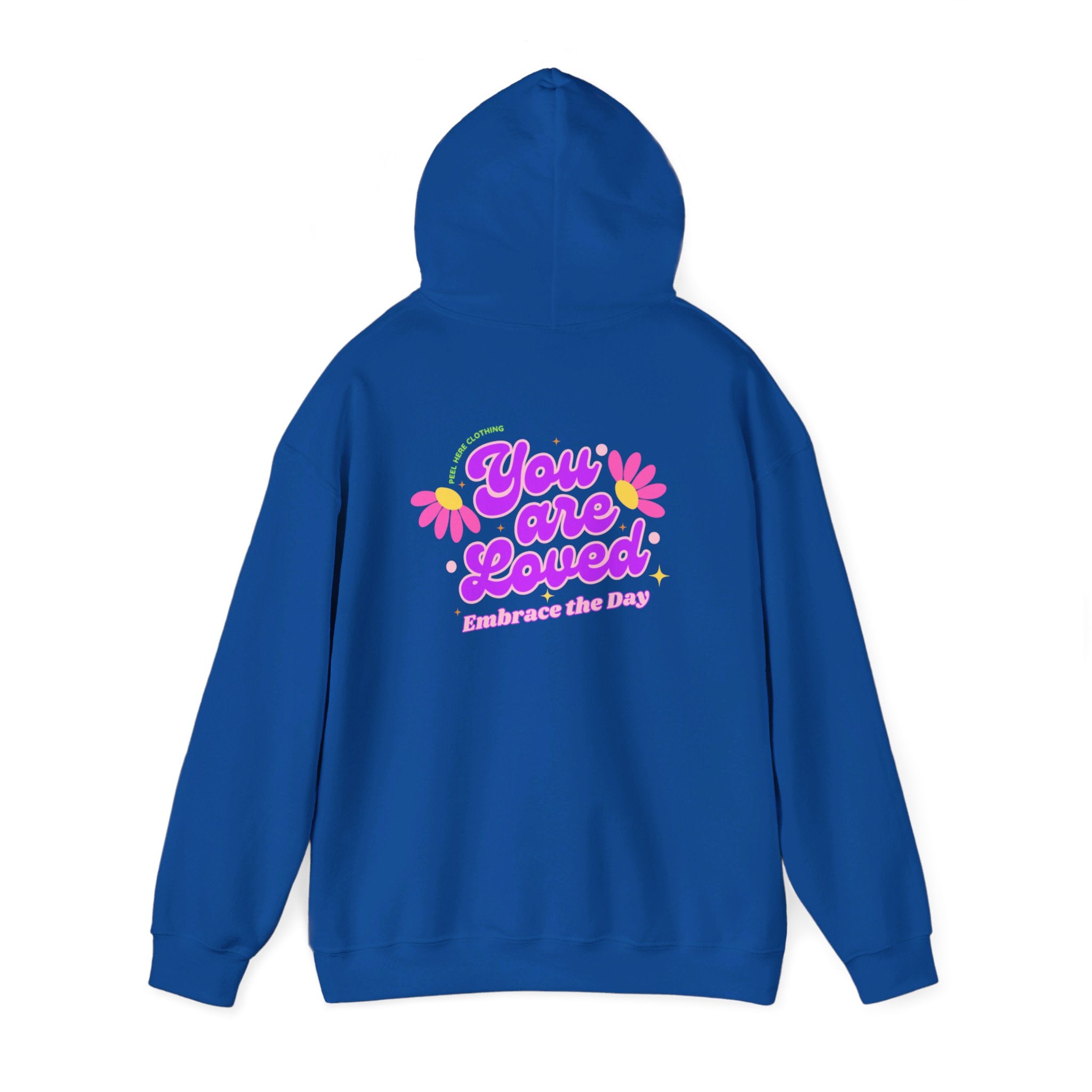 Peel Here Hoodies You Are Loved Hoodie