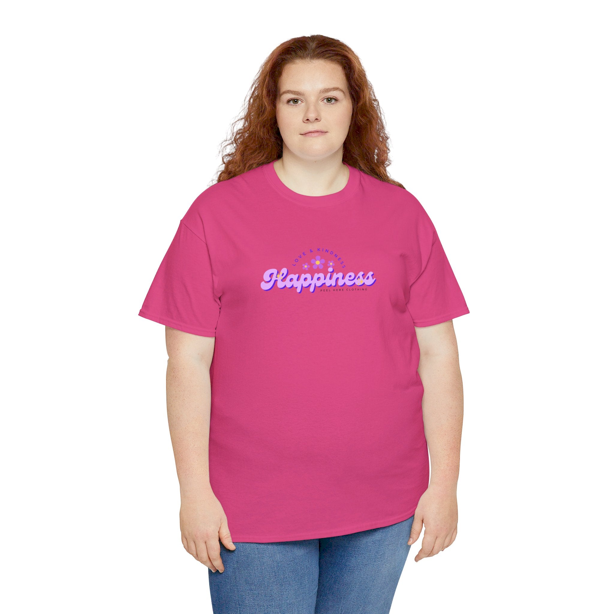 Peel Here Clothing Women's "Happiness"