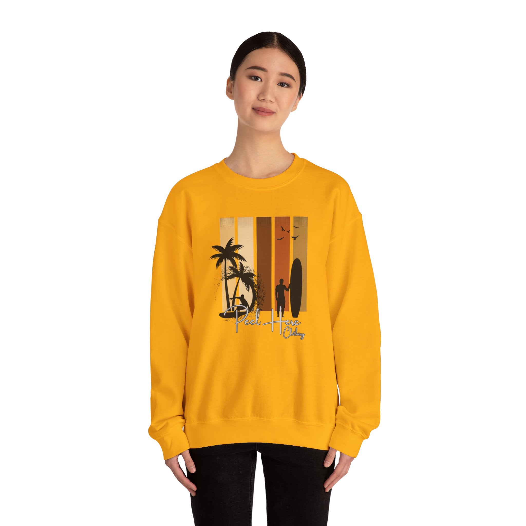 Boards and Surf Crewneck Sweatshirt