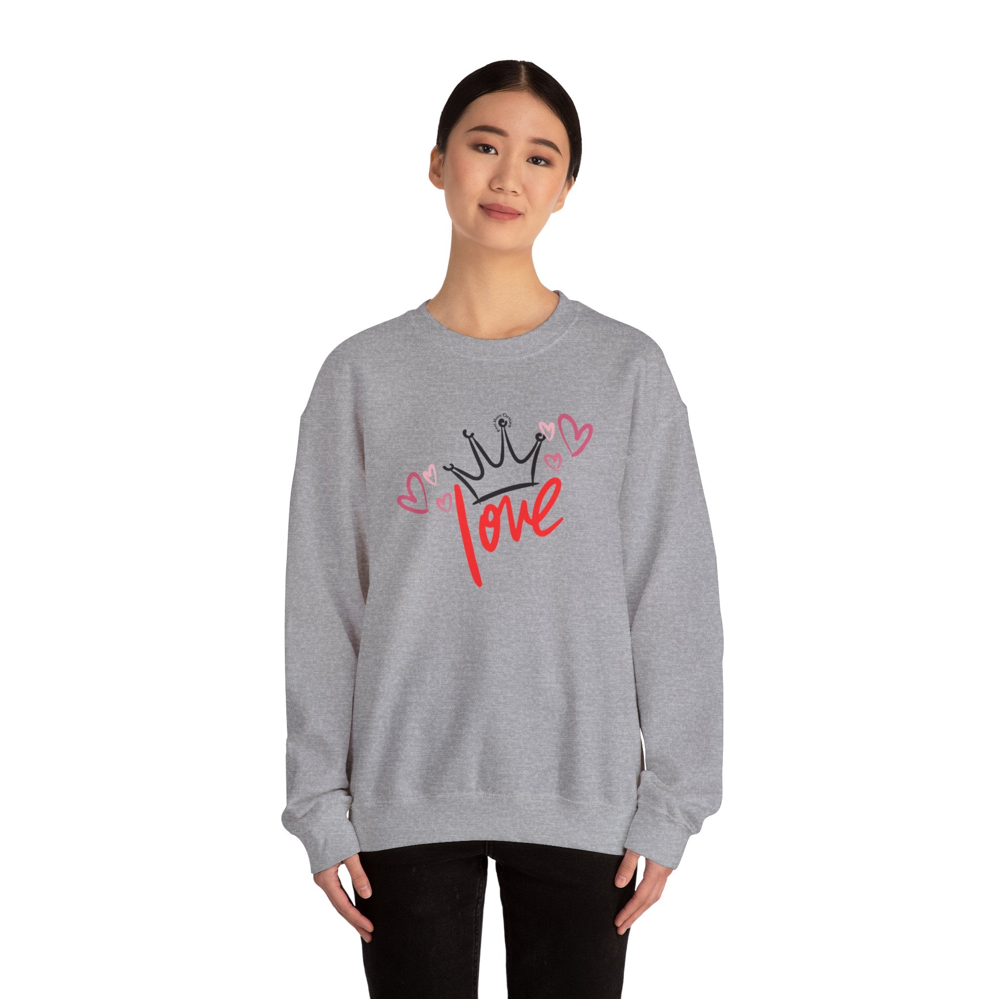 Love !!! Crewneck Sweatshirt (Front)