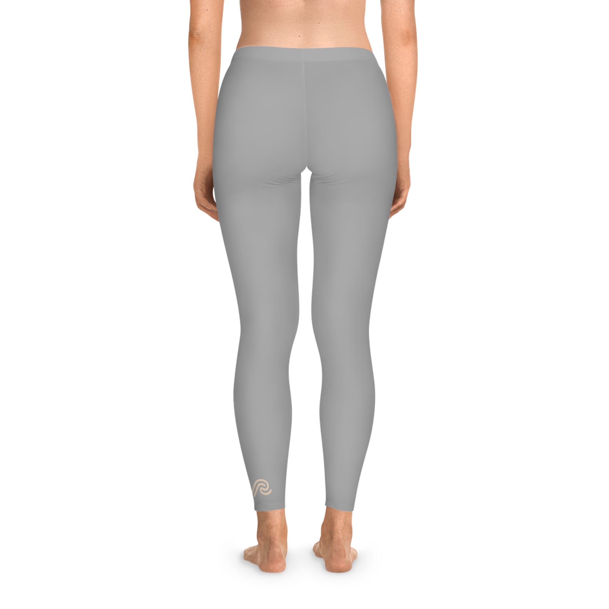 Womens Peel Here Luxe Stretchy Leggings (gray)