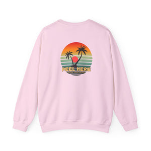 Tropical Retro Dot Crewneck Sweatshirt