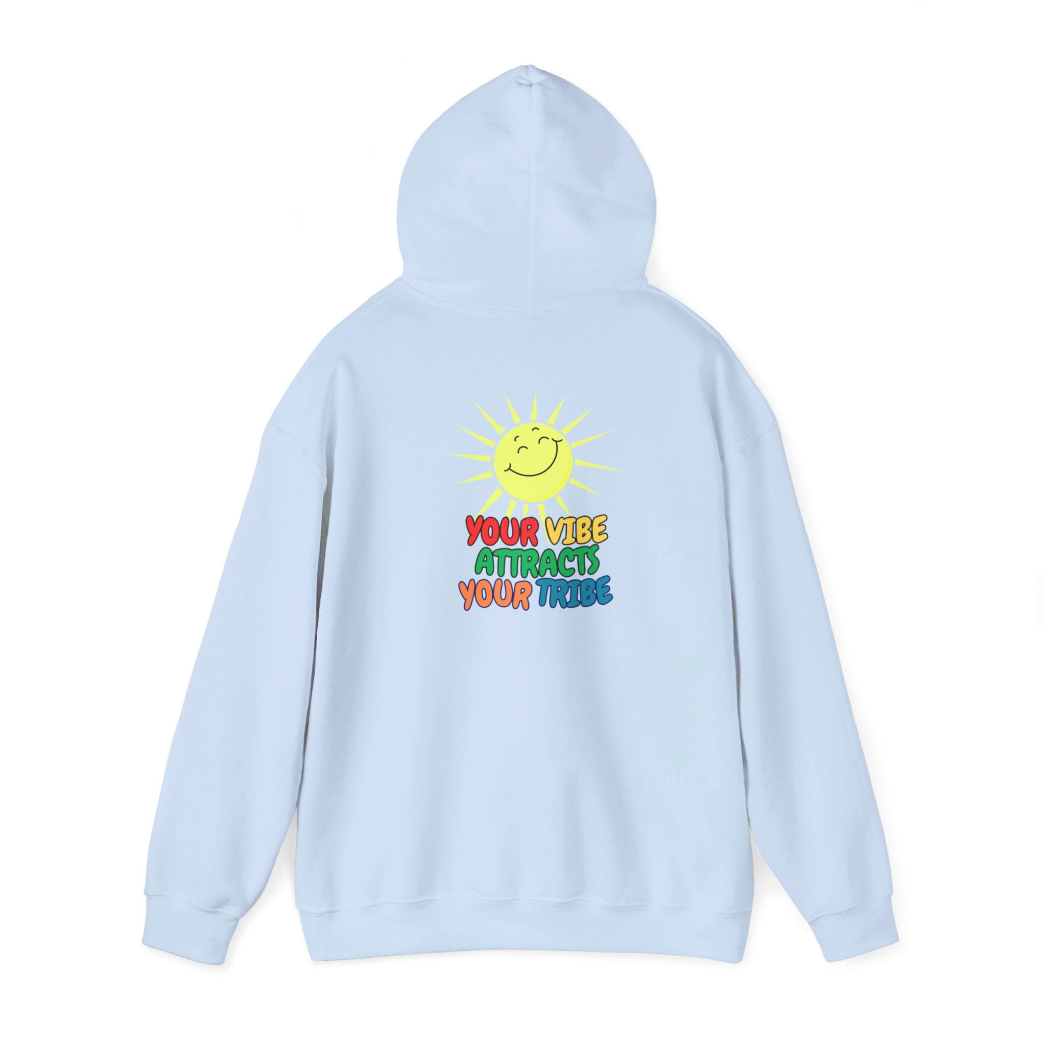 Peel Here Clothing's Your Vibe Attracts Your Tribe Hoodie