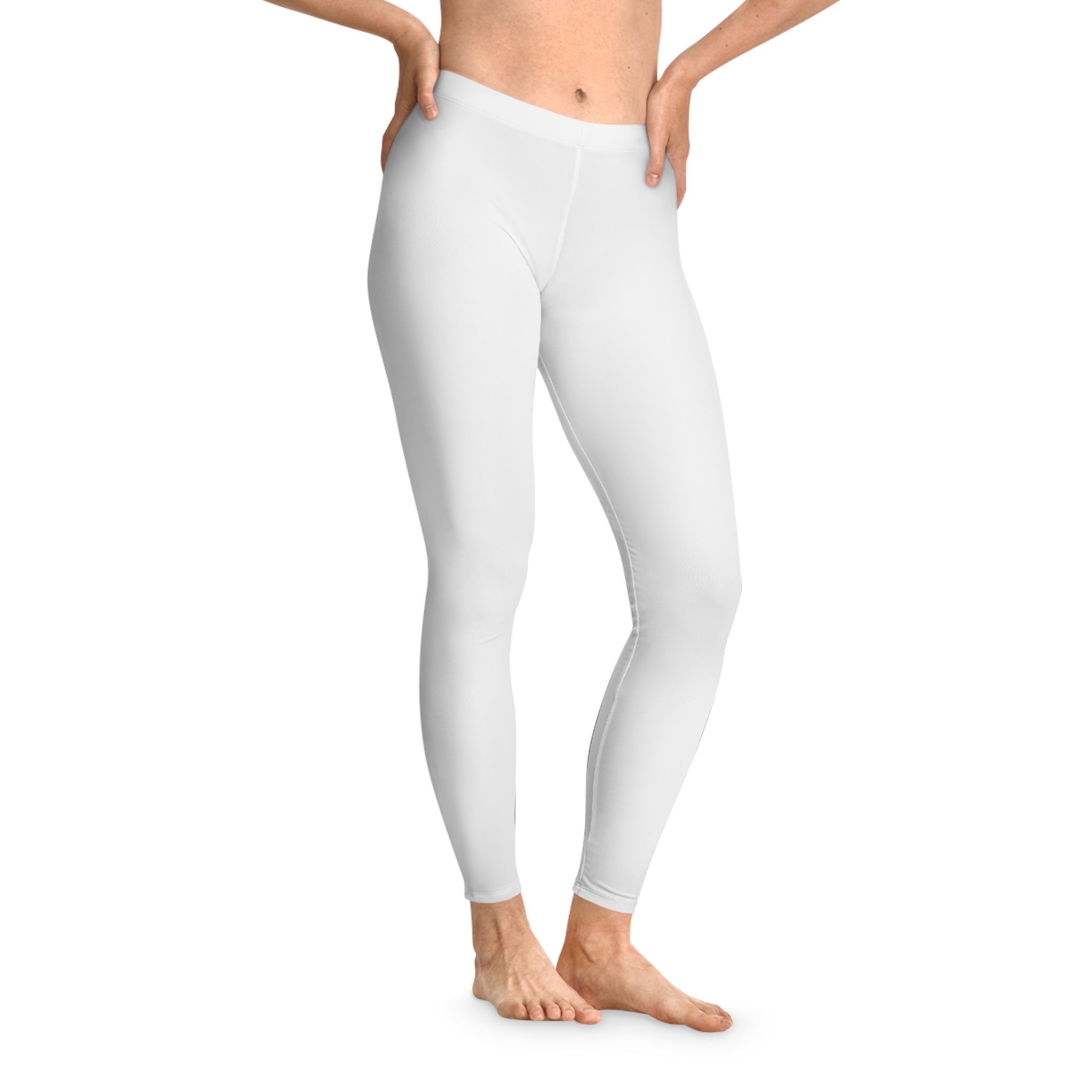 Womens Peel Here Luxe Stretchy Leggings (white)