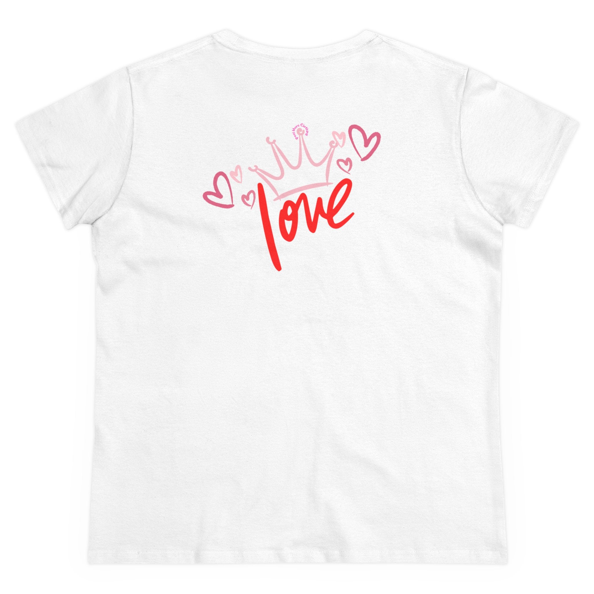 Love!!! Midweight Cotton Tee (Back)