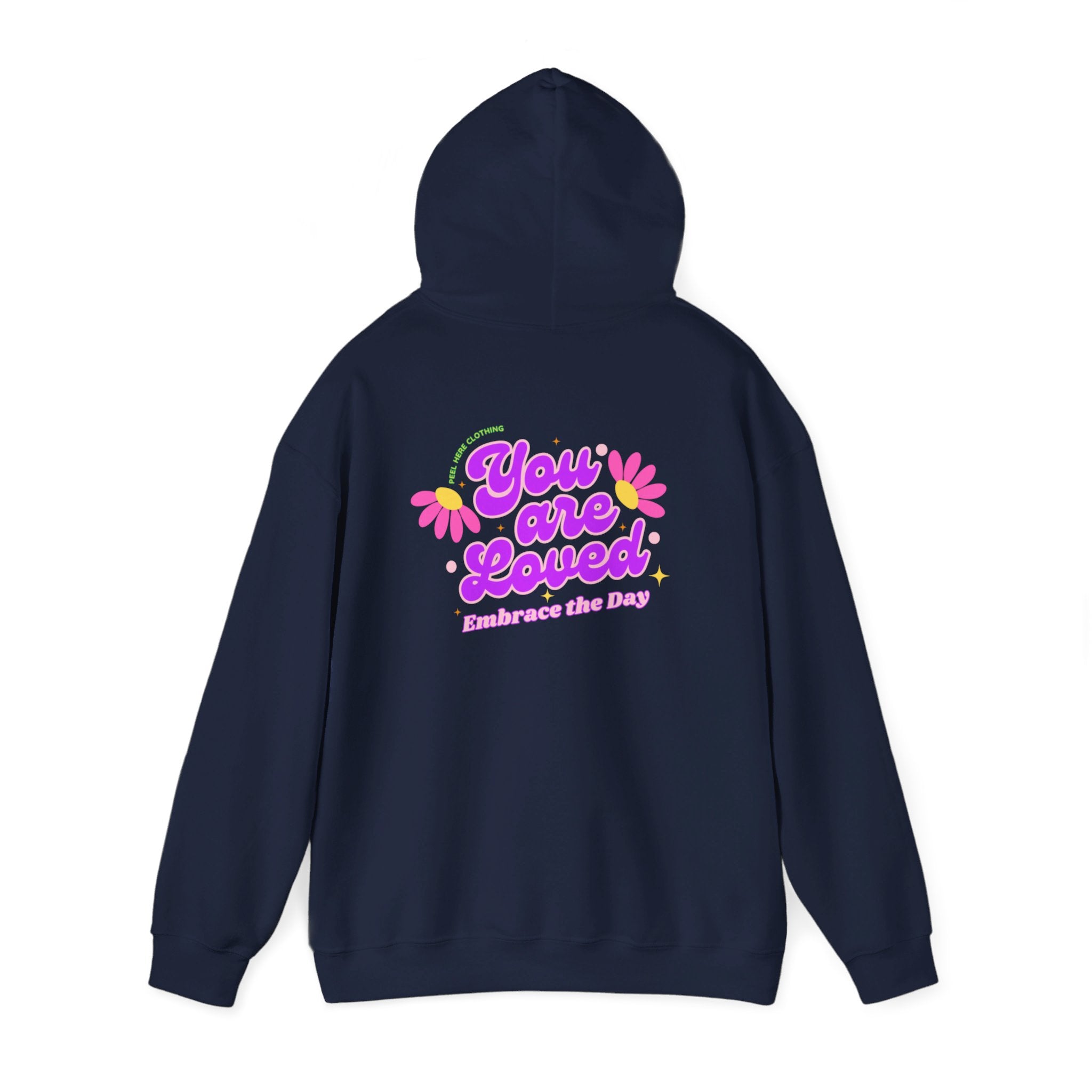 Peel Here Hoodies You Are Loved Hoodie