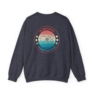 Retro Hibiscus Crewneck Sweatshirt