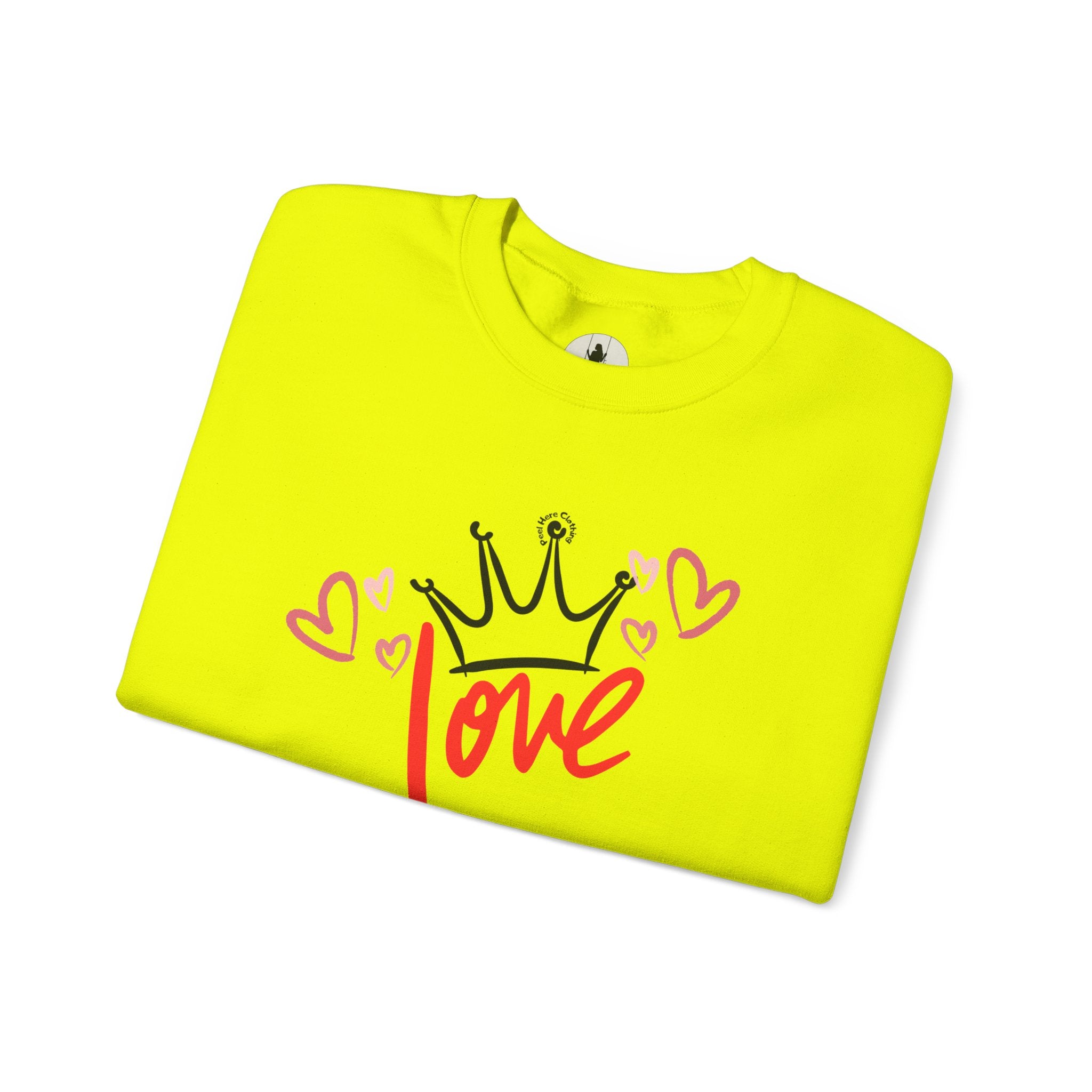 Love !!! Crewneck Sweatshirt (Front)