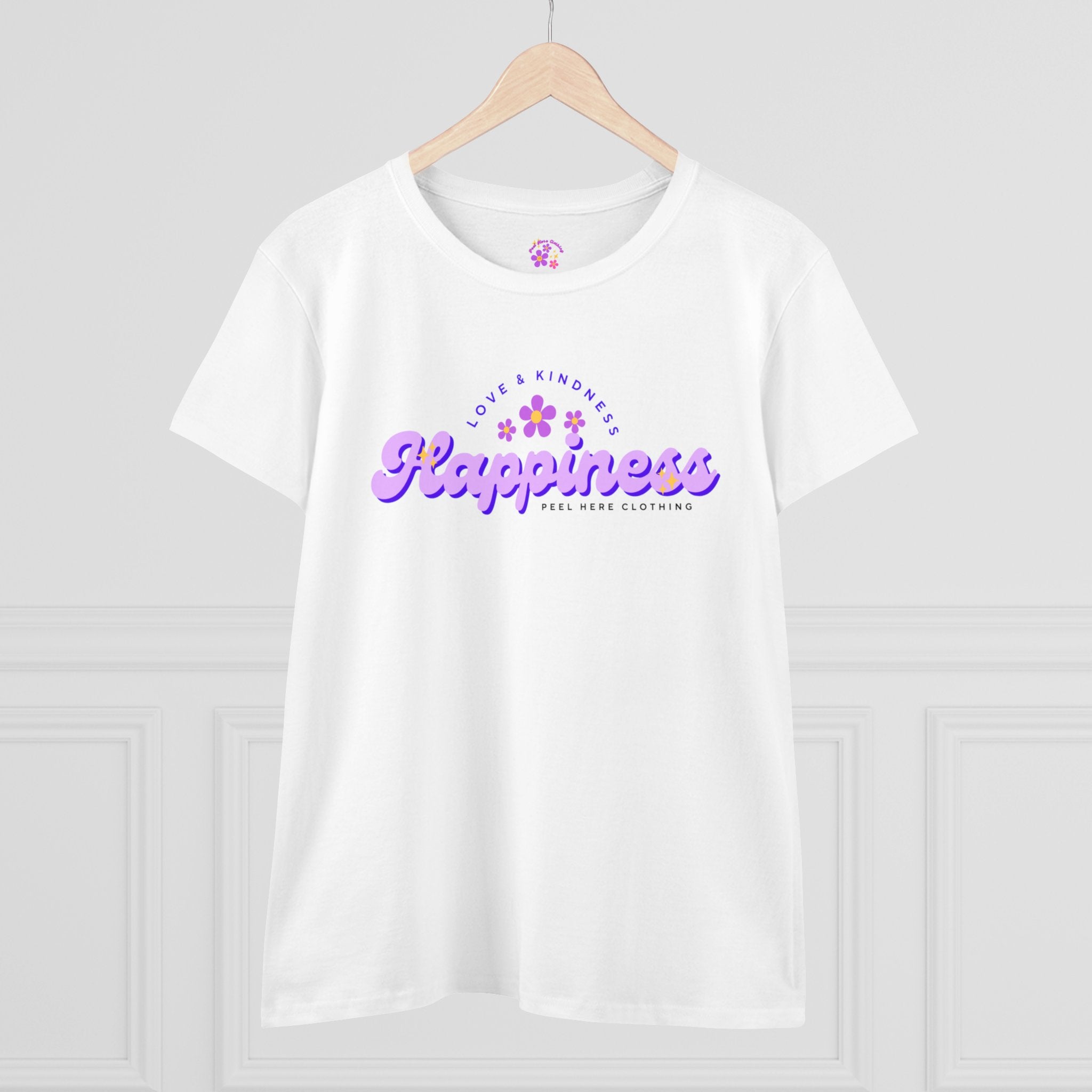 Happiness Midweight Cotton Tee (Front)