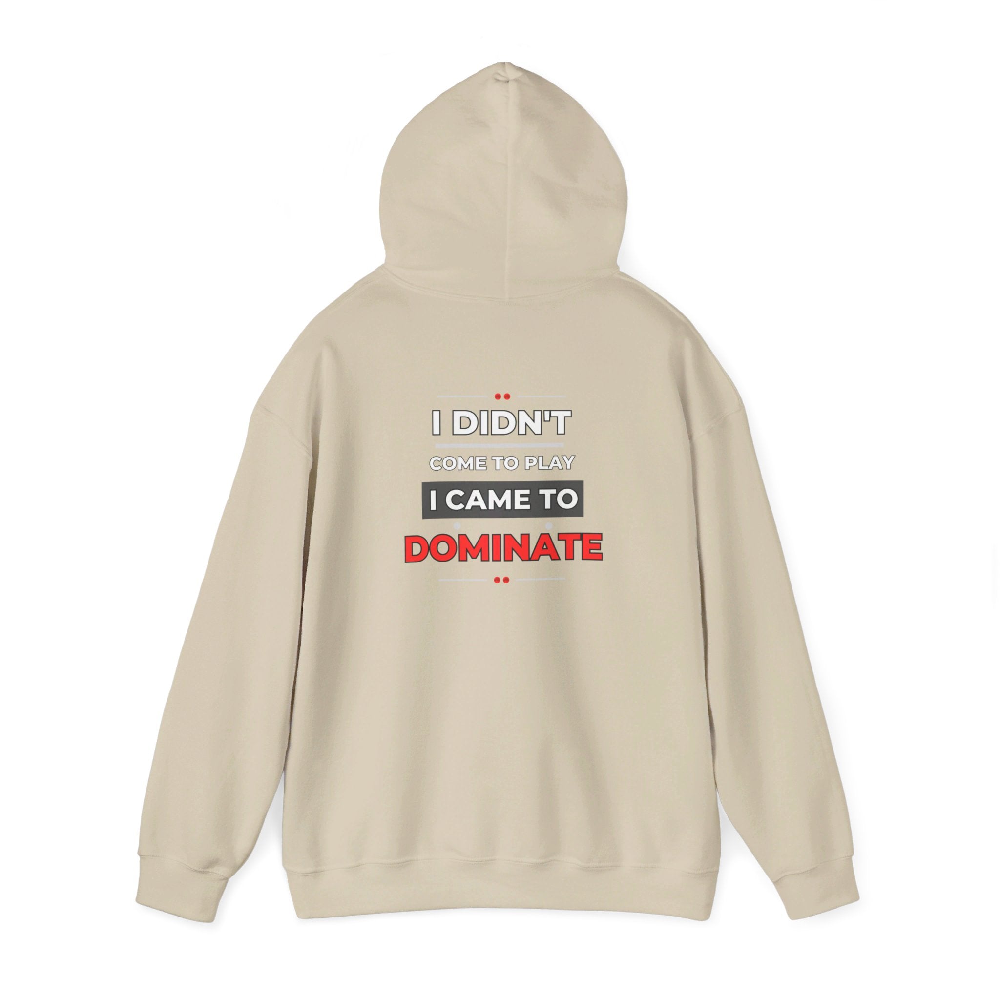 Peel Here Clothing's Did'nt come to play Hoodie