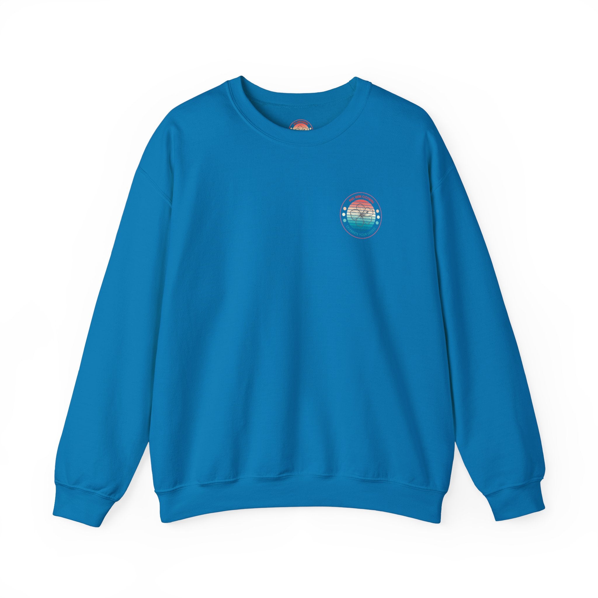 Retro Hibiscus Crewneck Sweatshirt