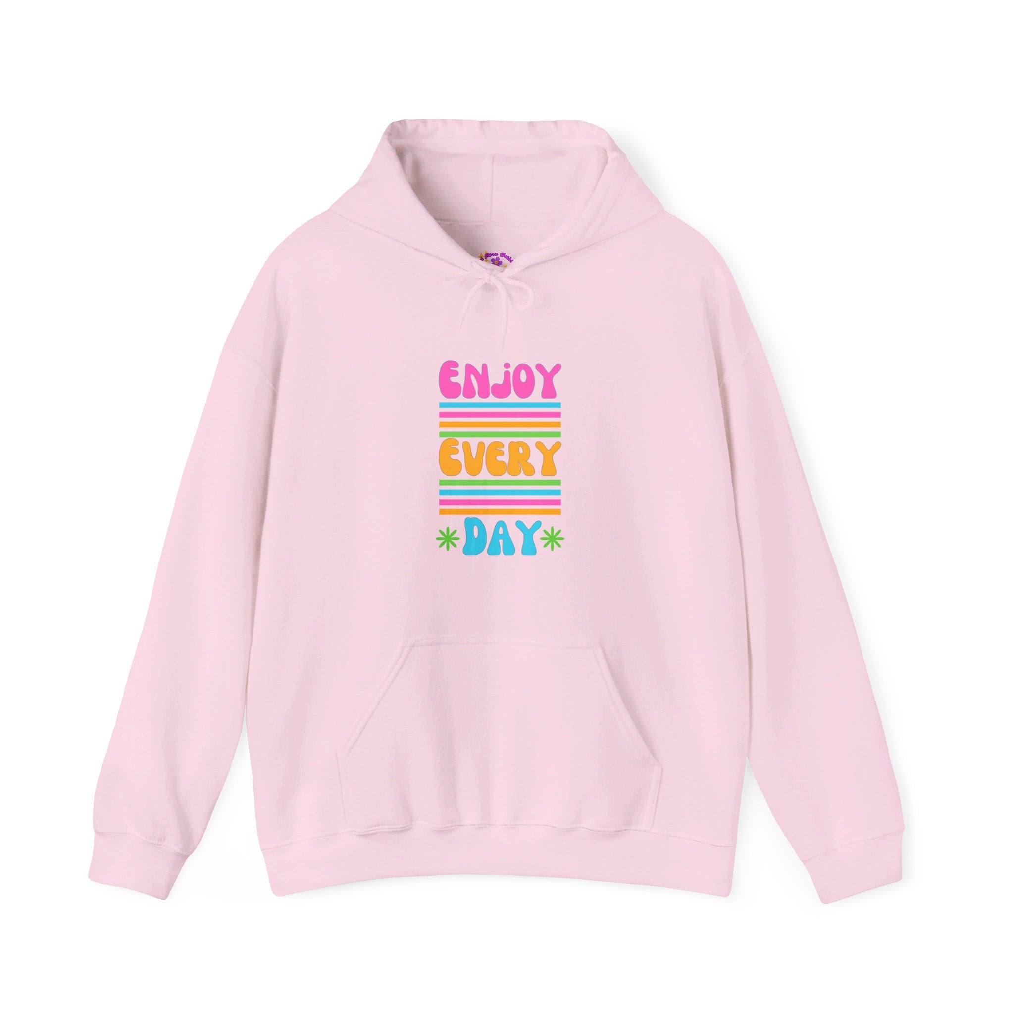 Peel Here Clothings Enjoy Every Day hoodie (Front)