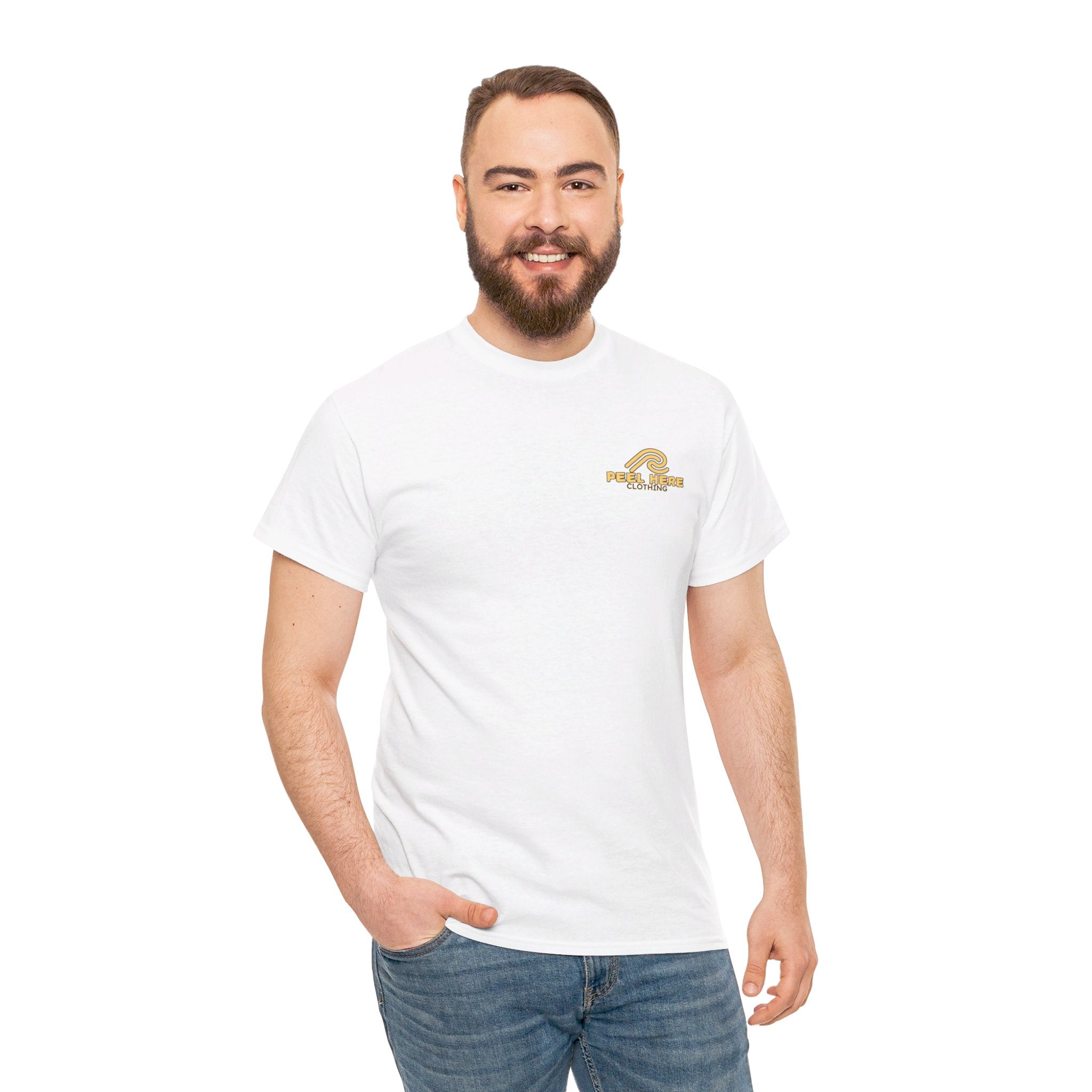 Mens Peel Here Waves and Sun T-Shirt