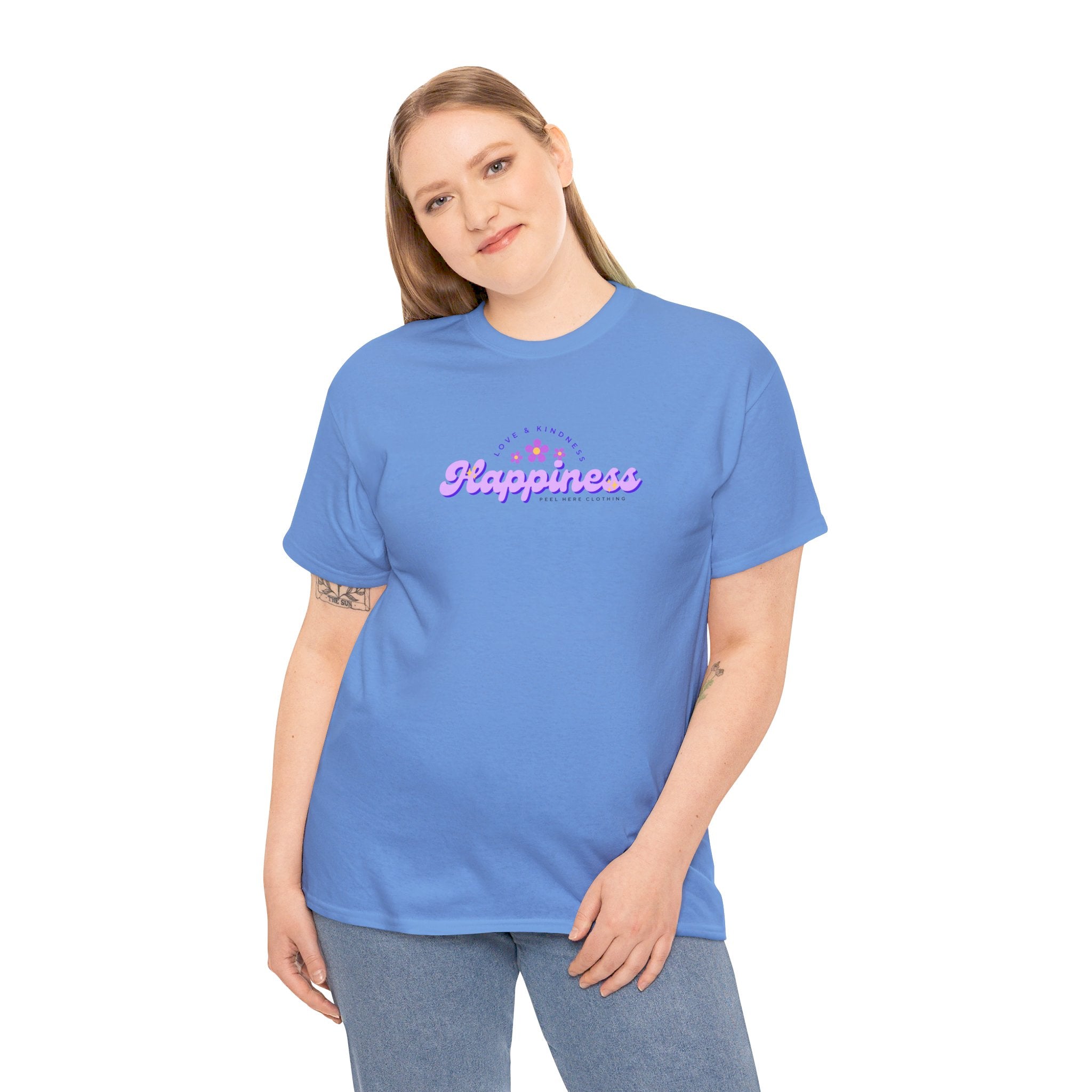 Peel Here Clothing Women's "Happiness"