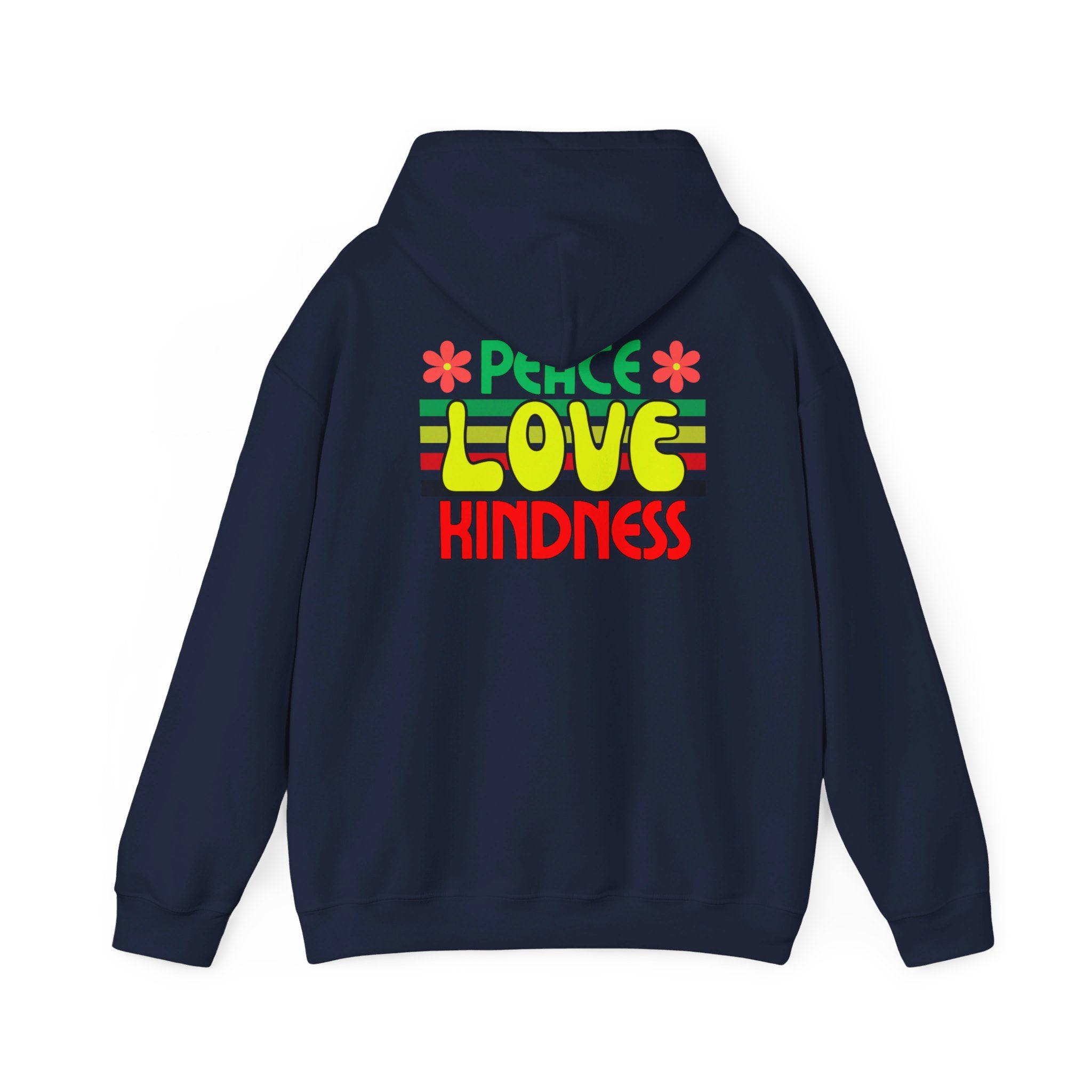 Peel Here Clothing's Peace Love Kindness Hoodie