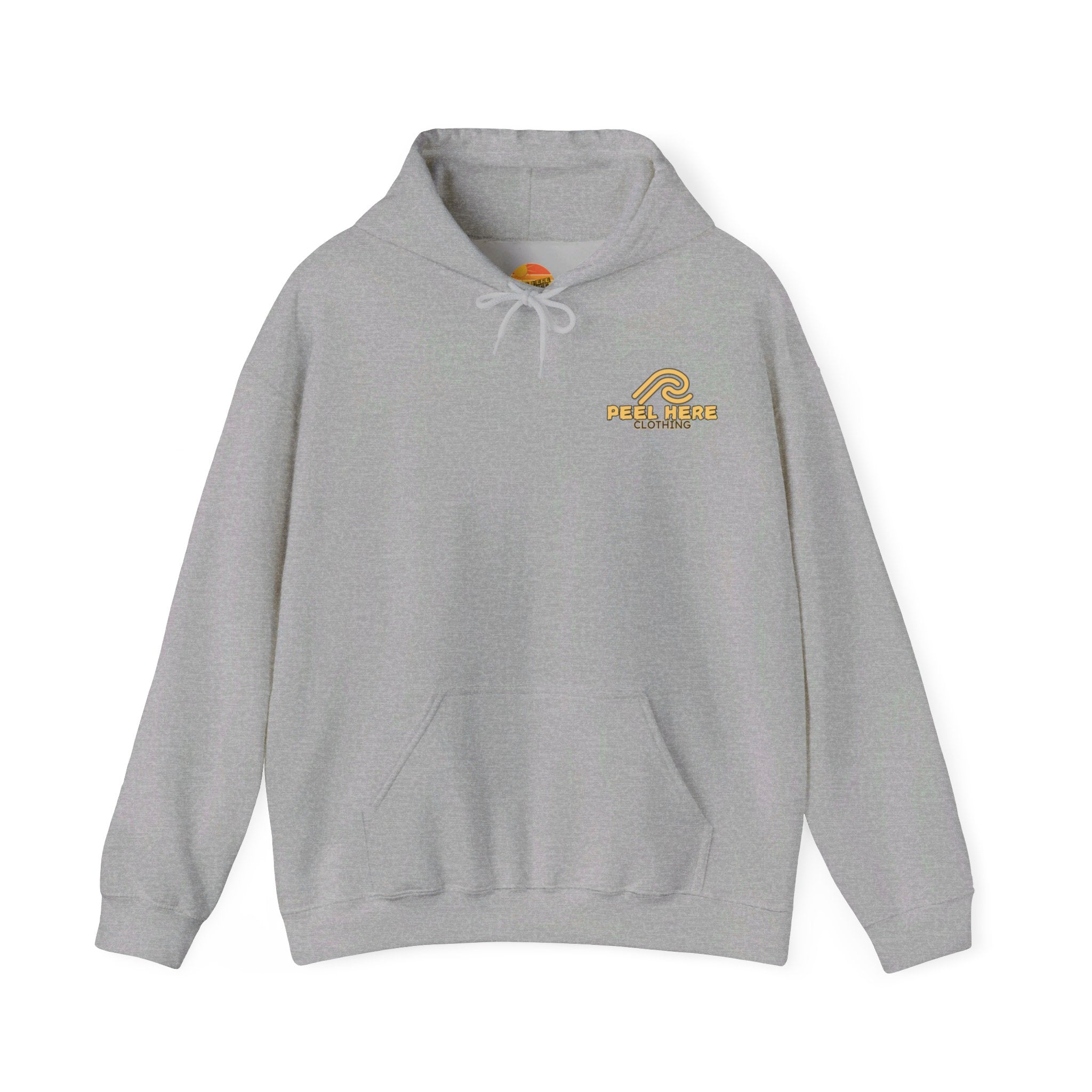 Peel here clothing's Island sun Hoodie