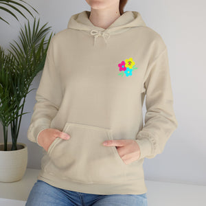 Peel Here Clothings Happy Rainbow Hoodie