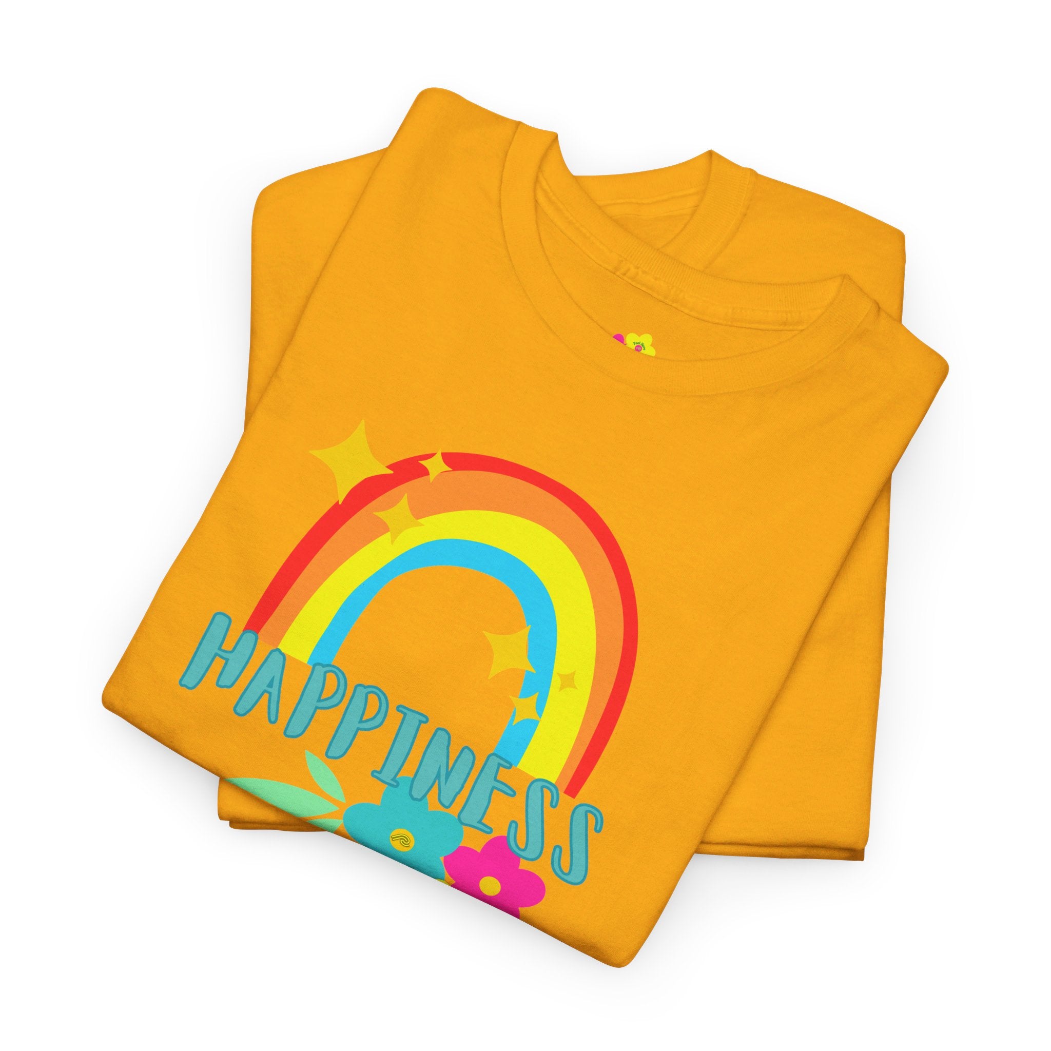 Peel Here Clothing Women's "Happiness Rainbow"