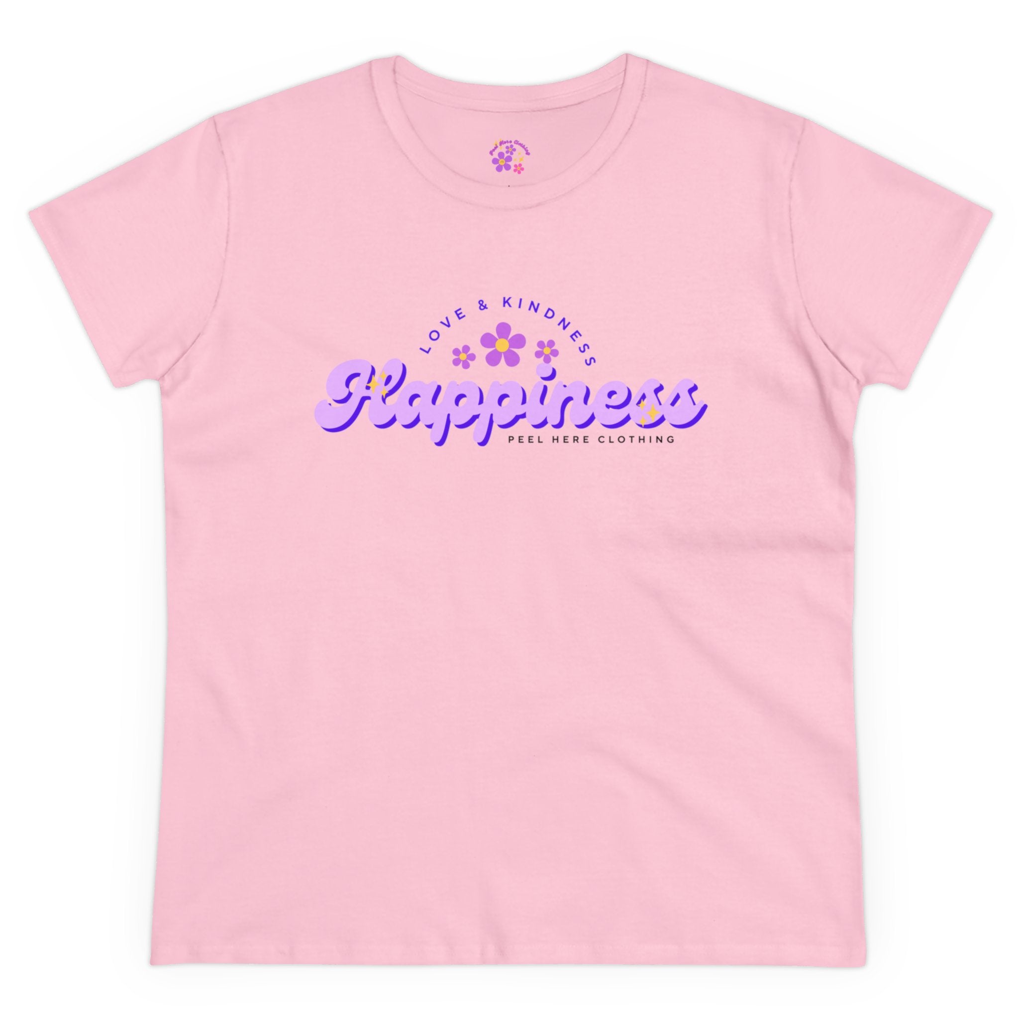 Happiness Midweight Cotton Tee (Front)