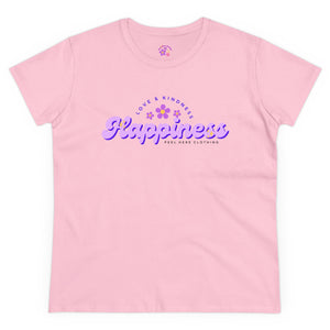 Happiness Midweight Cotton Tee (Front)