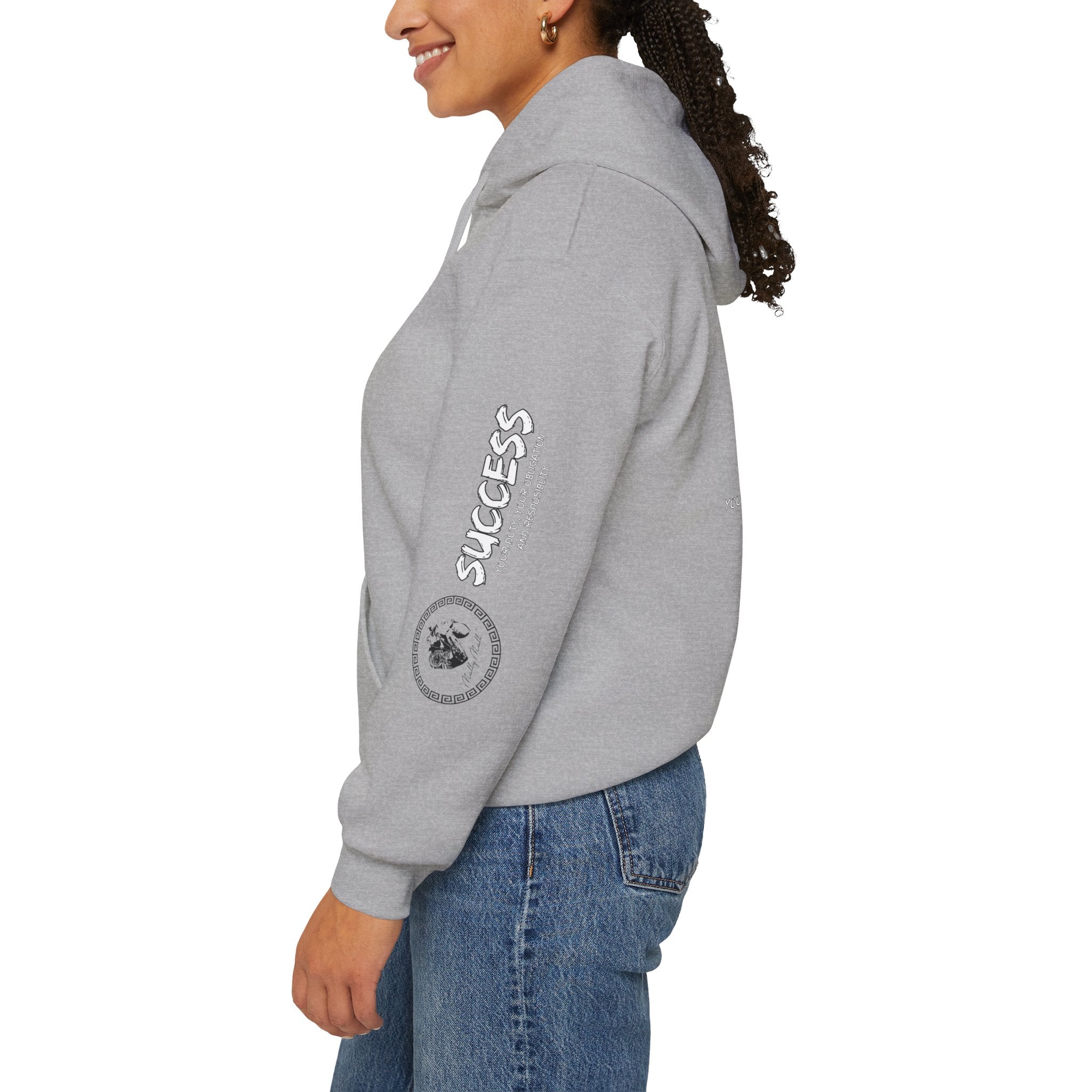 Peel Here Clothing's " Mally Mall Success "Unisex Heavy Blend™ Hooded Sweatshirt