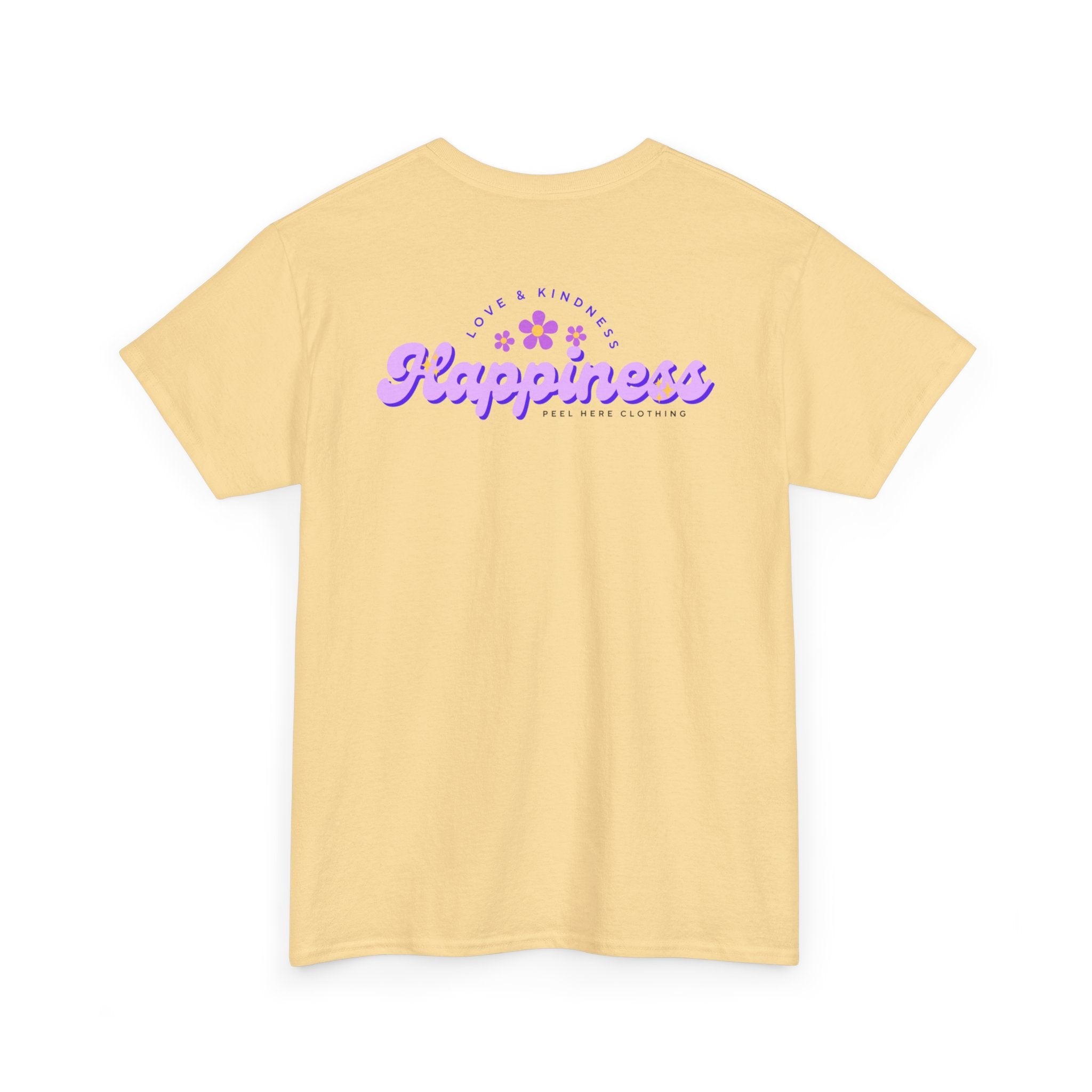 Happiness Heavy Cotton Tee (Back)