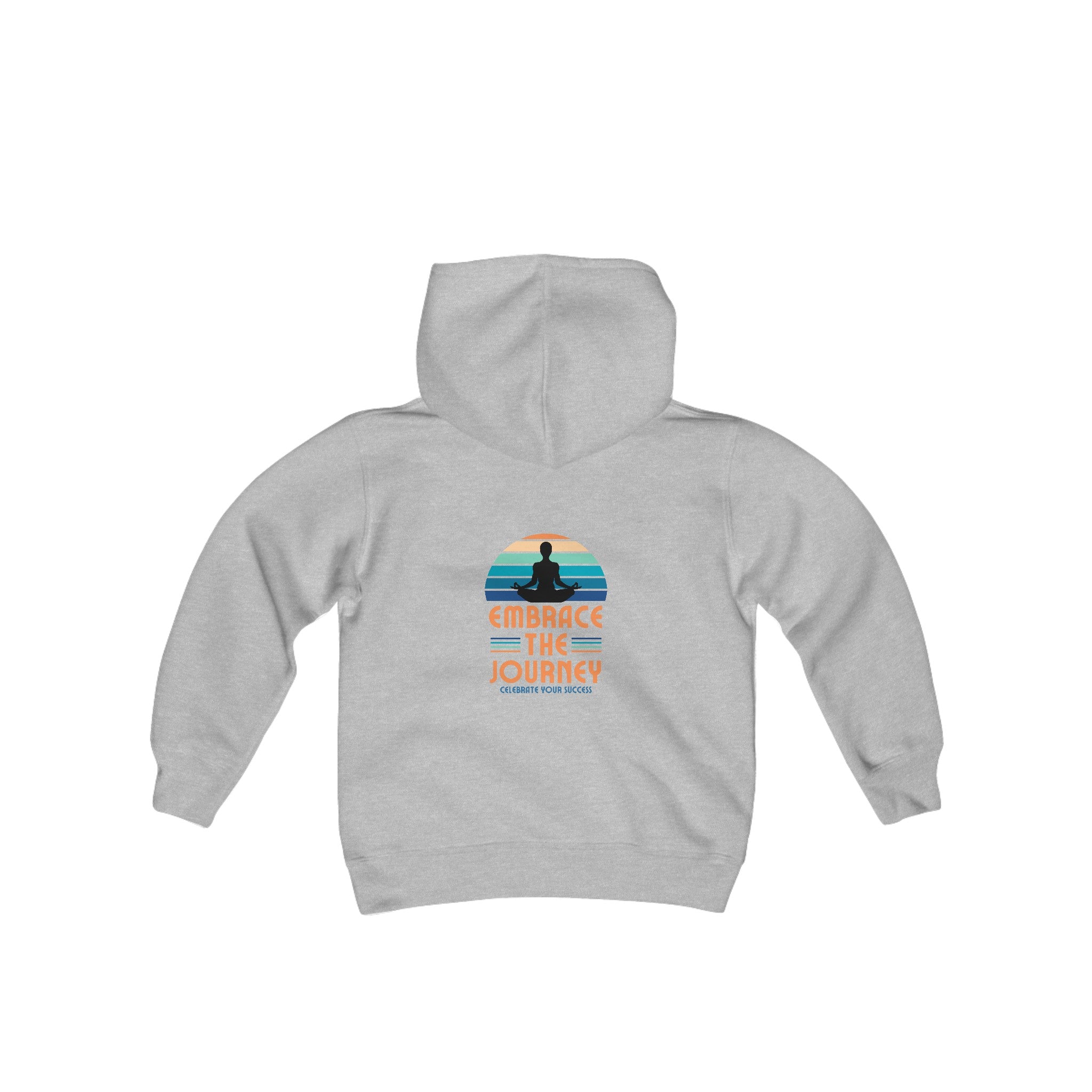 Peel Here Childrens Embrace The Journey Hoodie