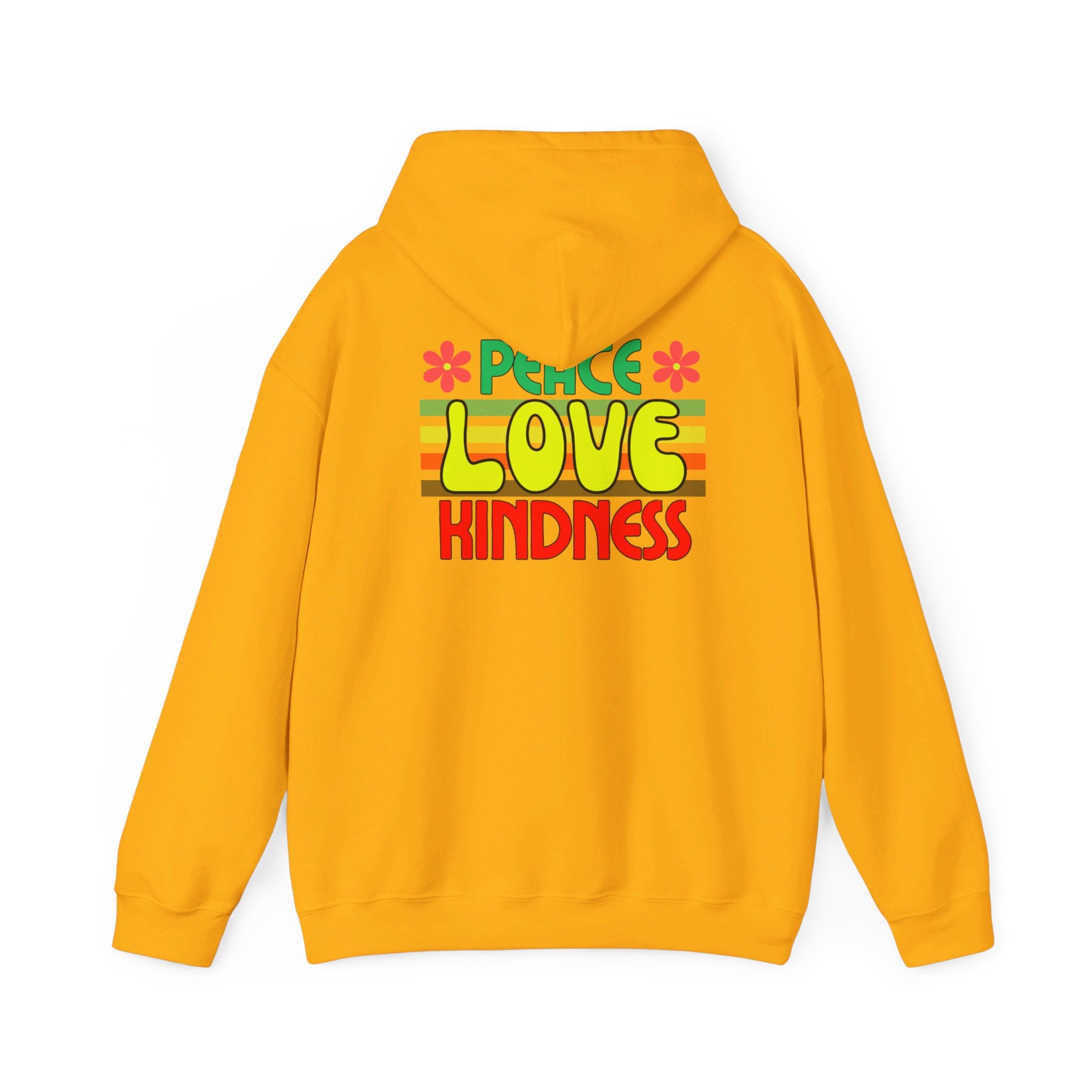 Peel Here Clothing's Peace Love Kindness Hoodie