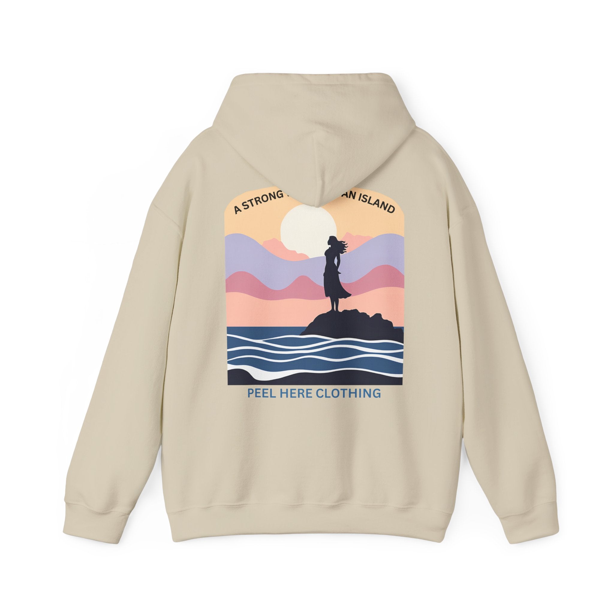 A Strong Woman is An Island Hoodie