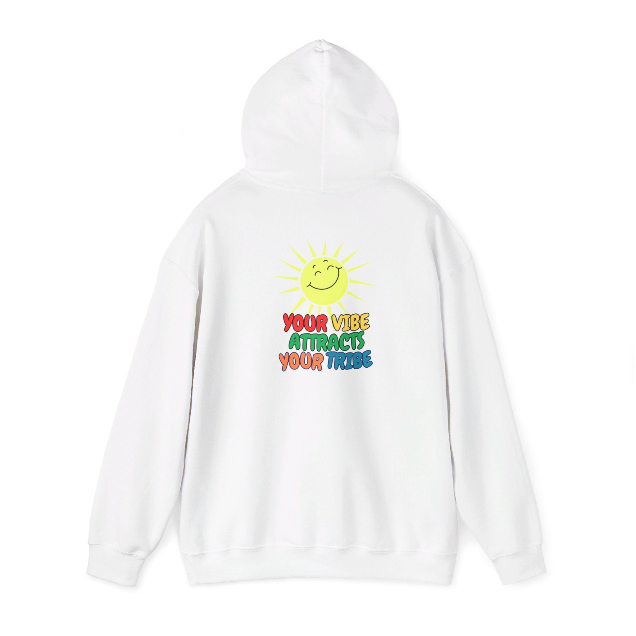 Peel Here Clothing's Your Vibe Attracts Your Tribe Hoodie