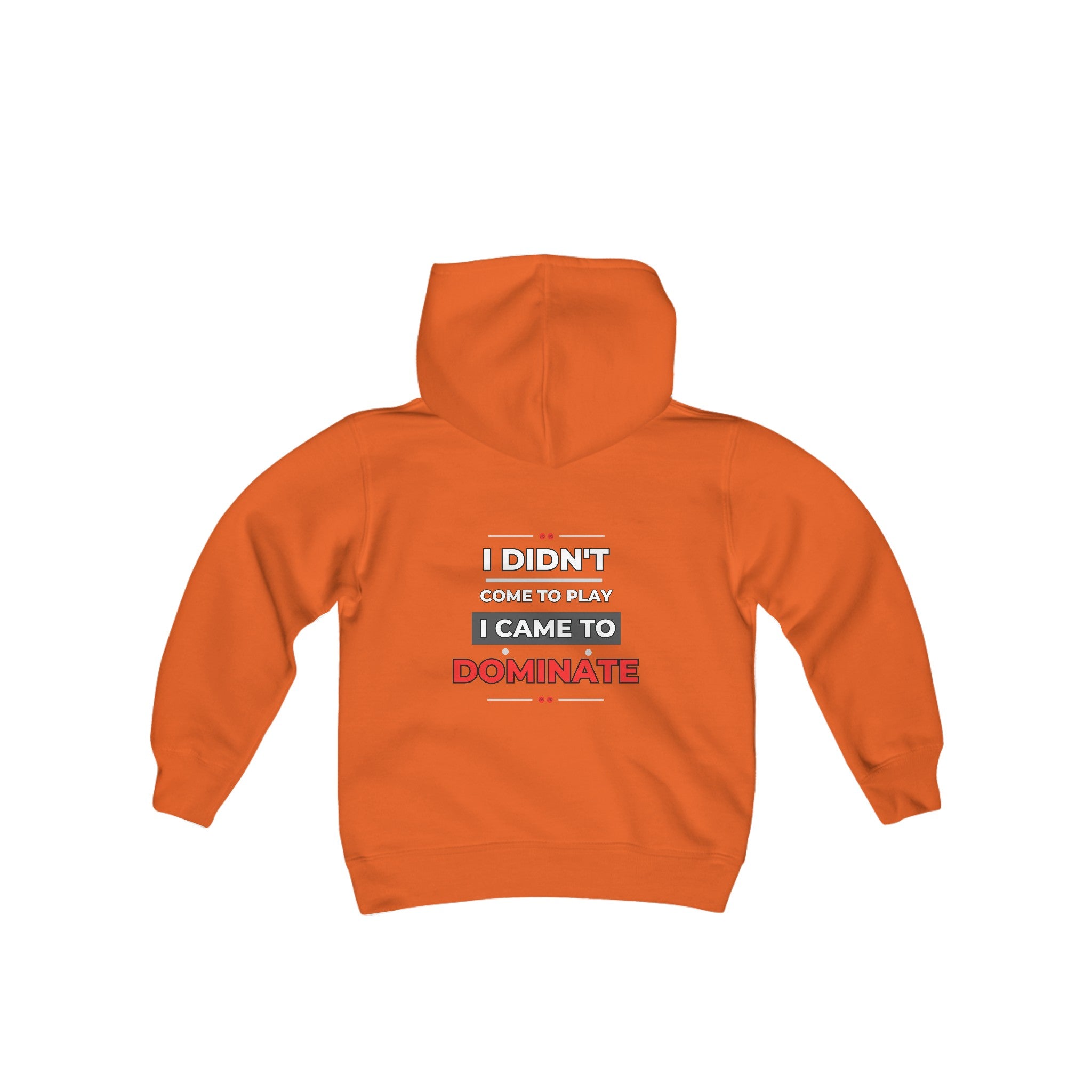 Peel Here Clothings I did'nt come to play Childrens hoodie