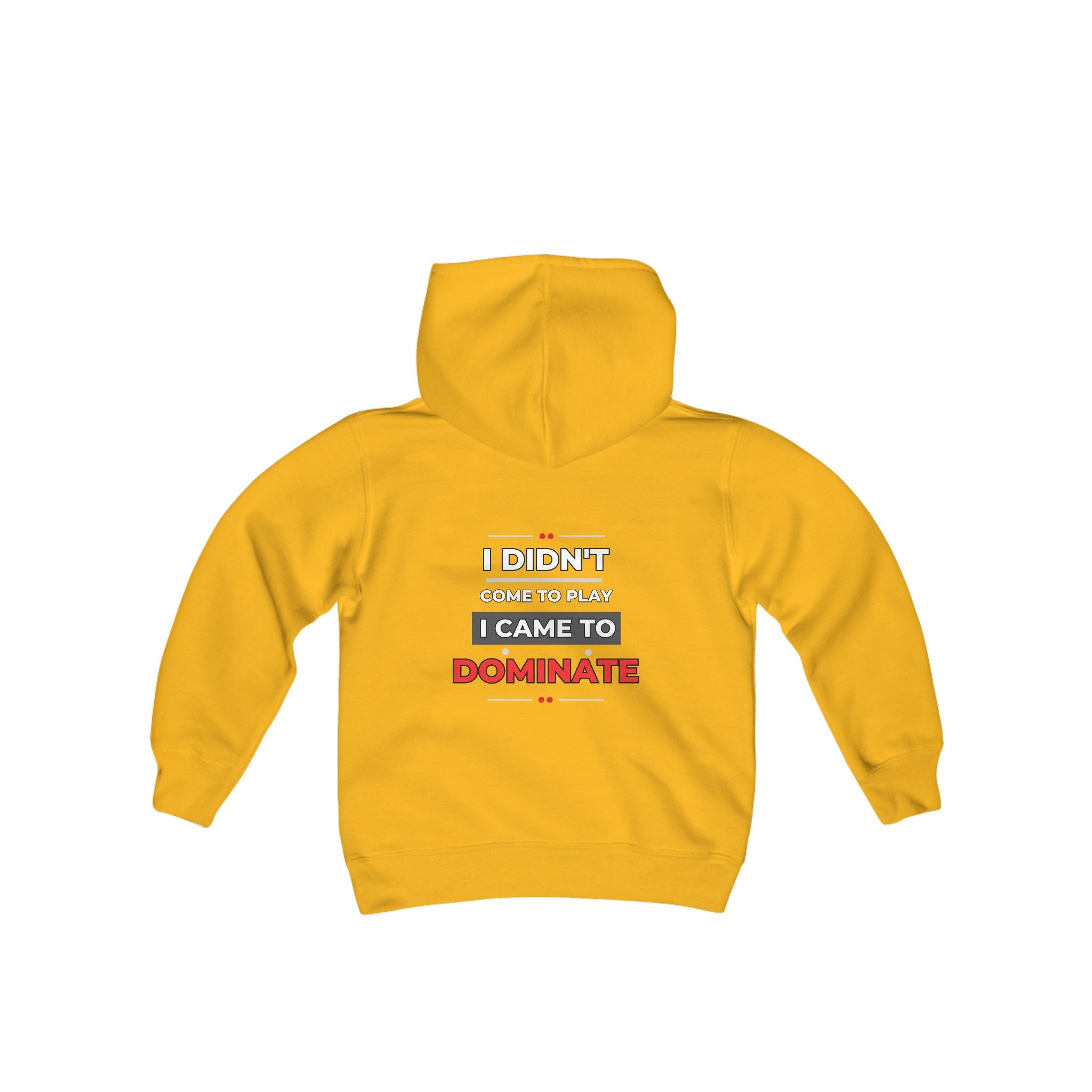 Peel Here Clothings I did'nt come to play Childrens hoodie