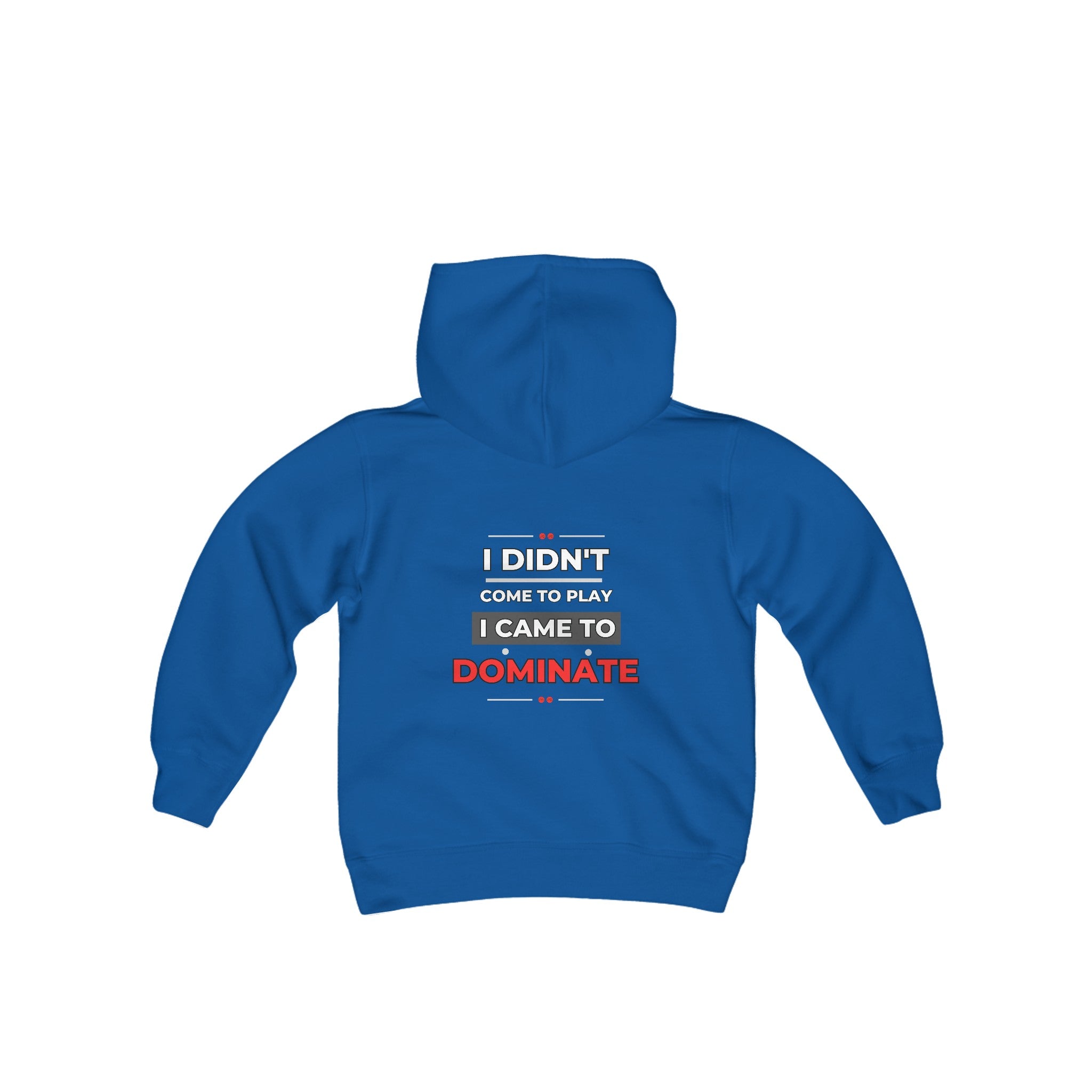 Peel Here Clothings I did'nt come to play Childrens hoodie