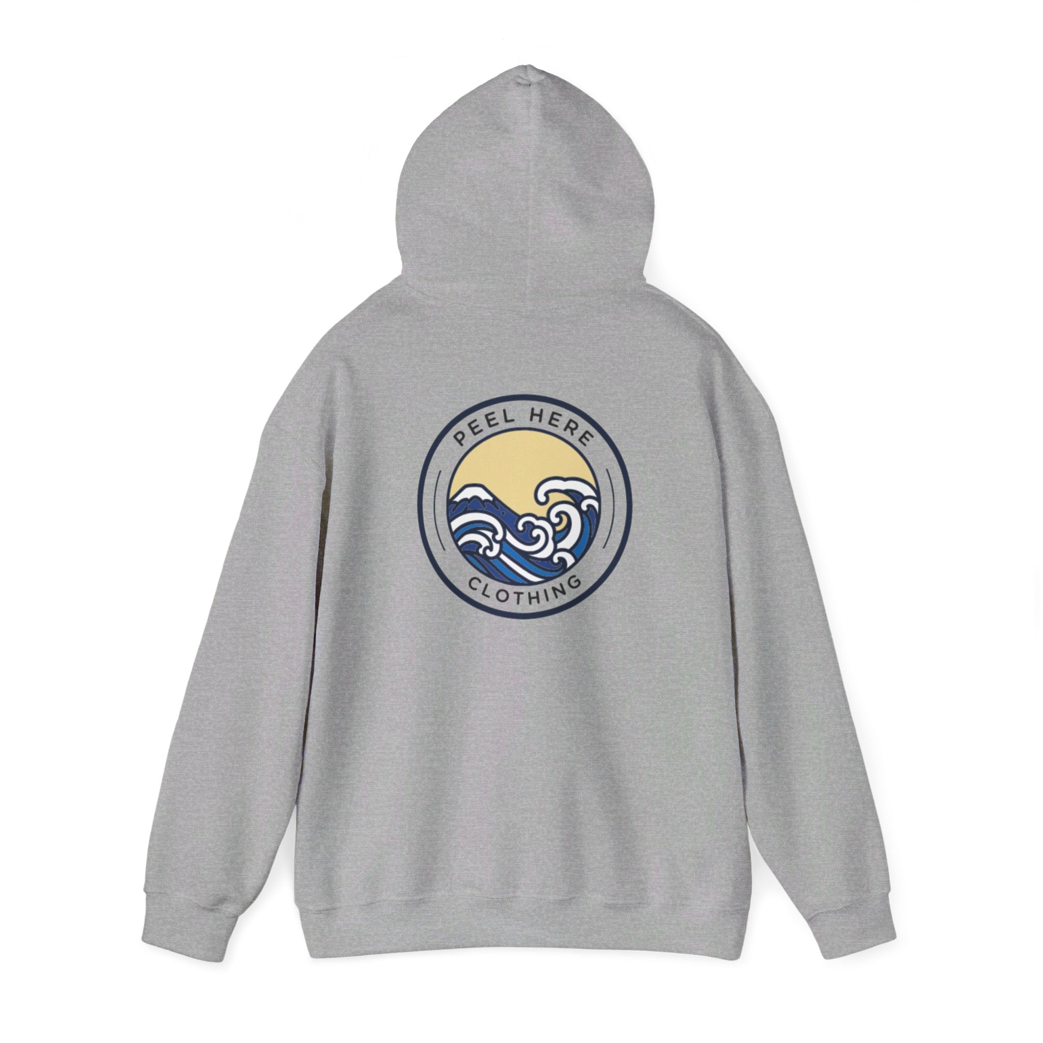 Peel Here Clothings Waves Hoodie