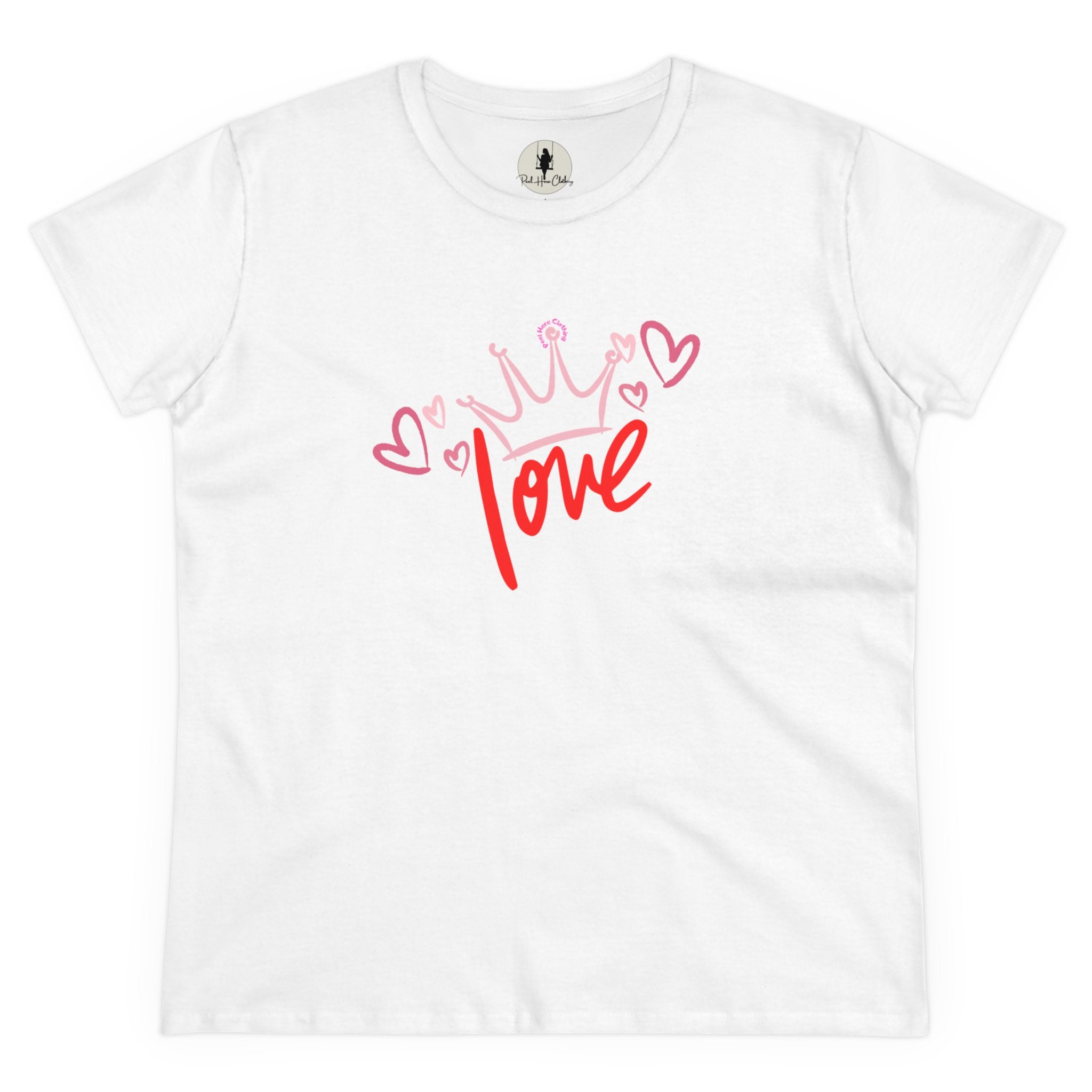 Love !!! Midweight Cotton Tee (Front)