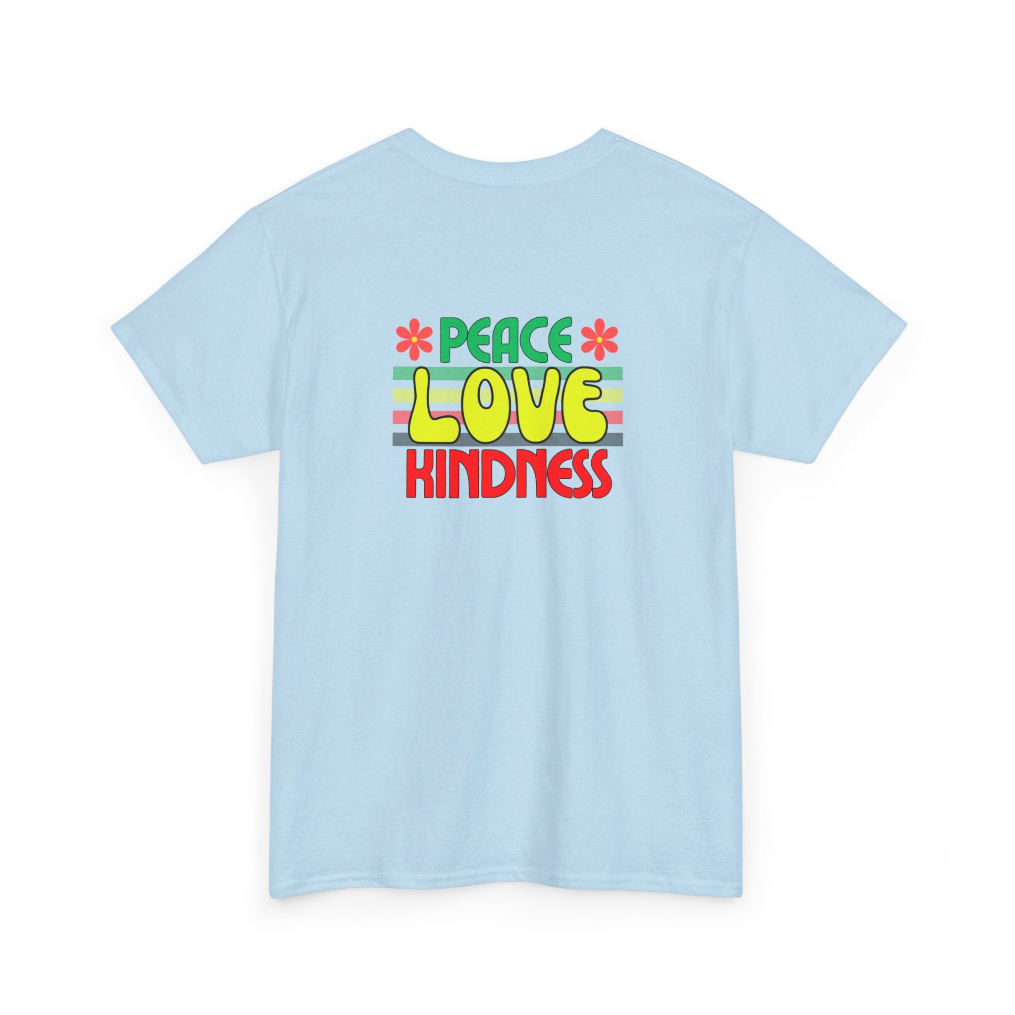 Peel Here Clothing Men's "Peace, Love, Kindness" T-Shirt"