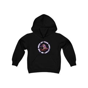 Youth Heavy Blend Hooded Sweatshirt (Be The Hero)