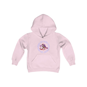 Youth Heavy Blend Hooded Sweatshirt (Be The Hero)