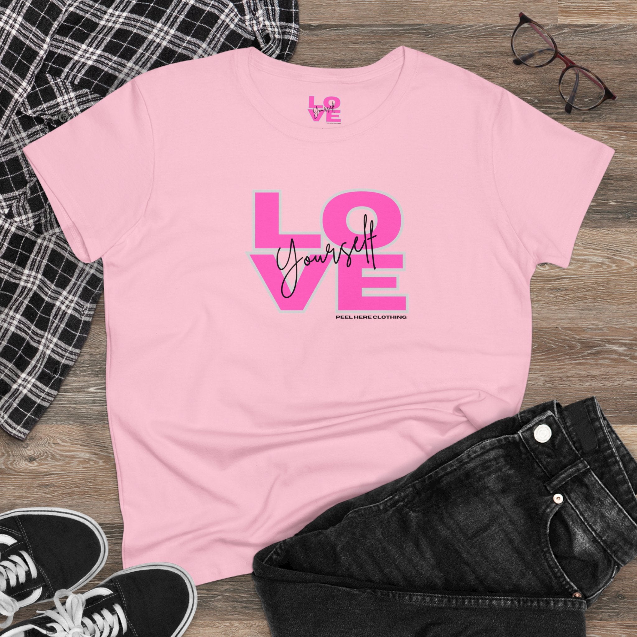 Love Yourself Midweight Cotton Tee (Front)