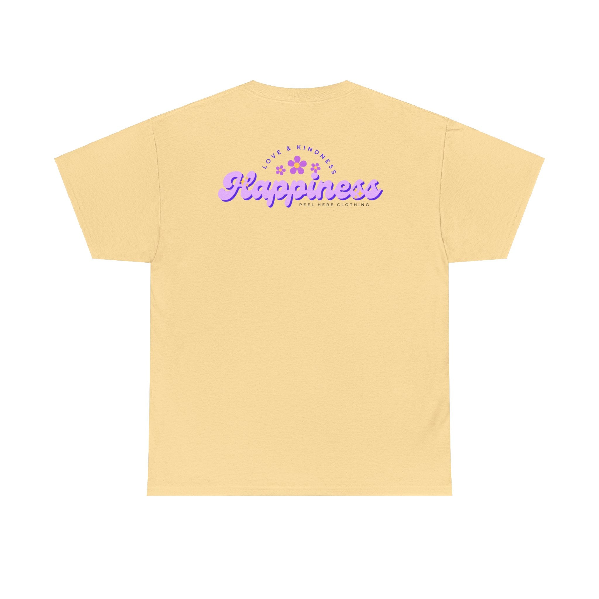 Happiness Heavy Cotton Tee (Back)