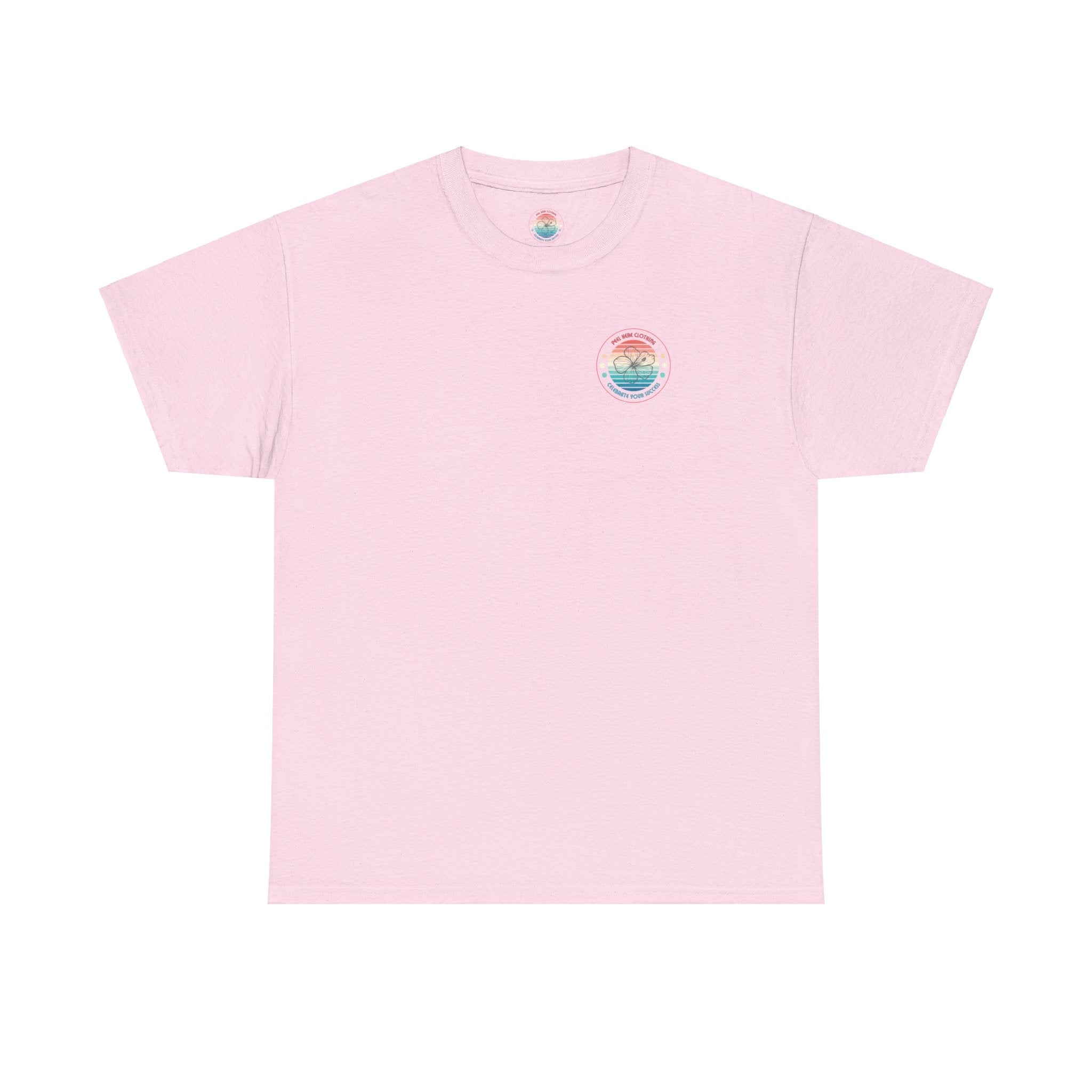 Retro Hibiscus Heavy Cotton Tee