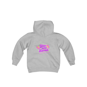 Peel Here Clothings You are Loved Childrens Hoodie