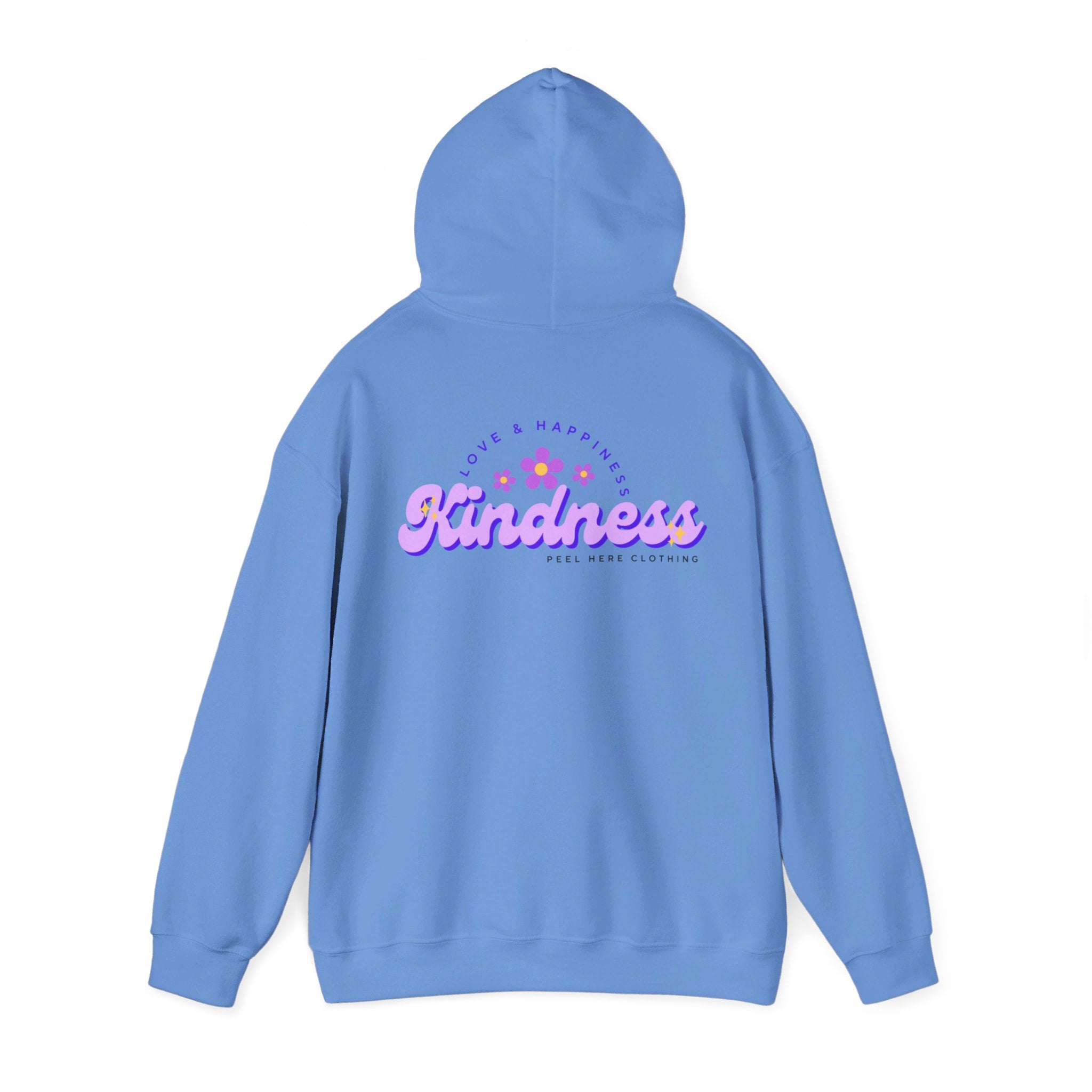 Peel here Clothings Kindness hoodie ( Back)