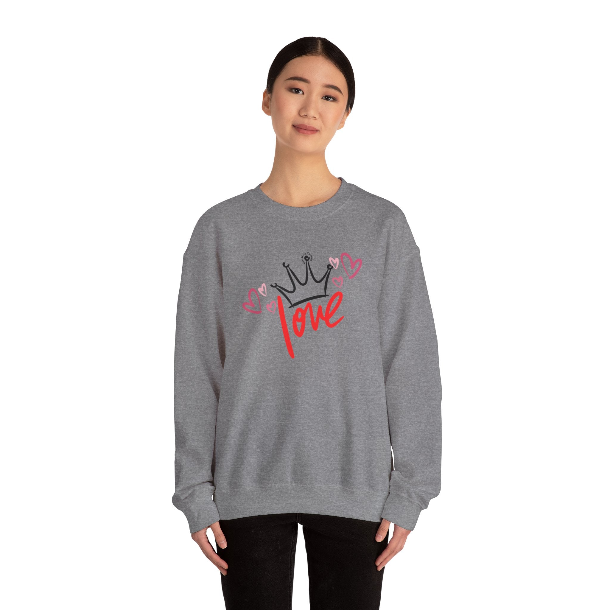 Love !!! Crewneck Sweatshirt (Front)