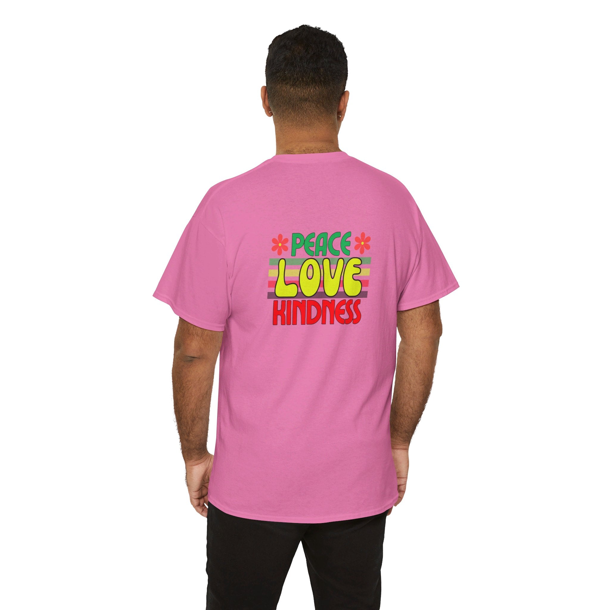 Peel Here Clothing Men's "Peace, Love, Kindness" T-Shirt"