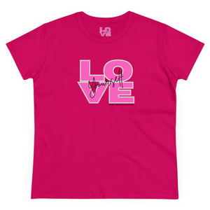 Love Yourself Midweight Cotton Tee (Front)